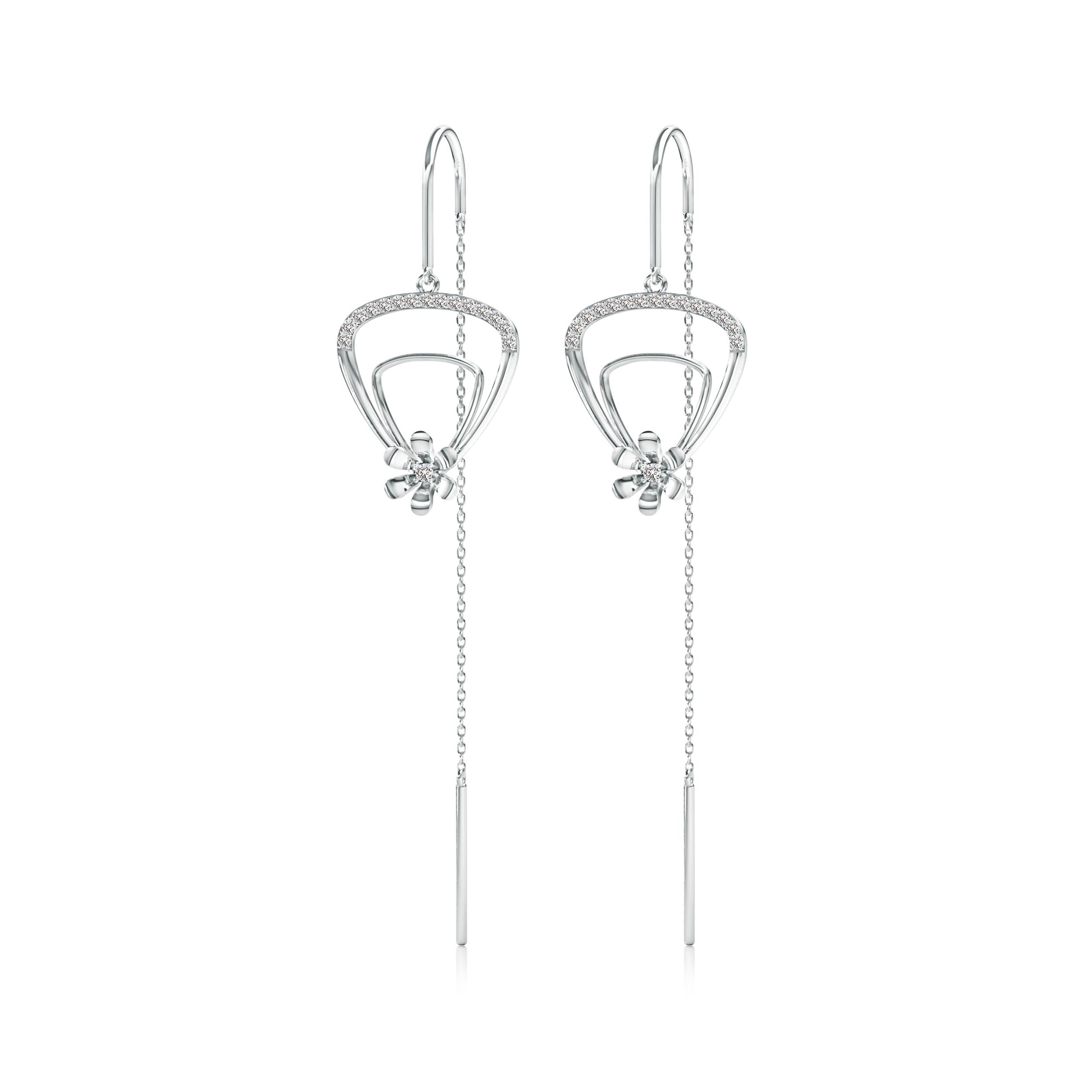 I-J, I1-I2 / 0.27 CT / 14 KT White Gold