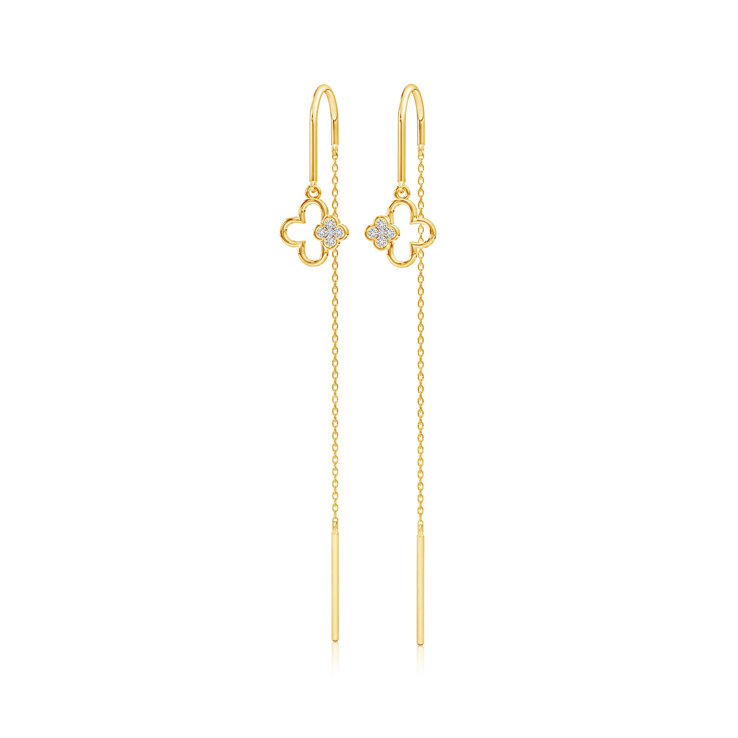 H, SI2 / 0.12 CT / 14 KT Yellow Gold