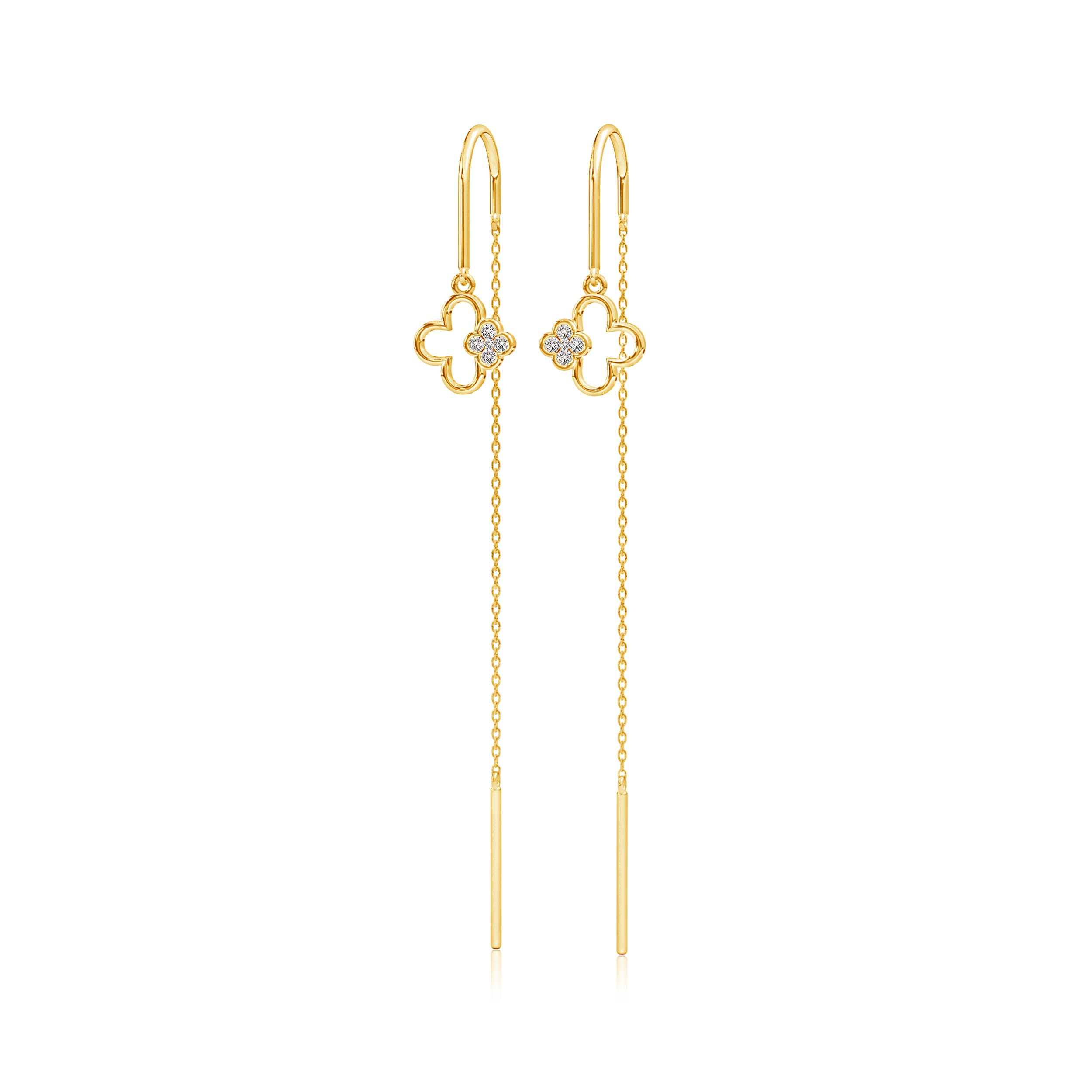 I-J, I1-I2 / 0.12 CT / 14 KT Yellow Gold