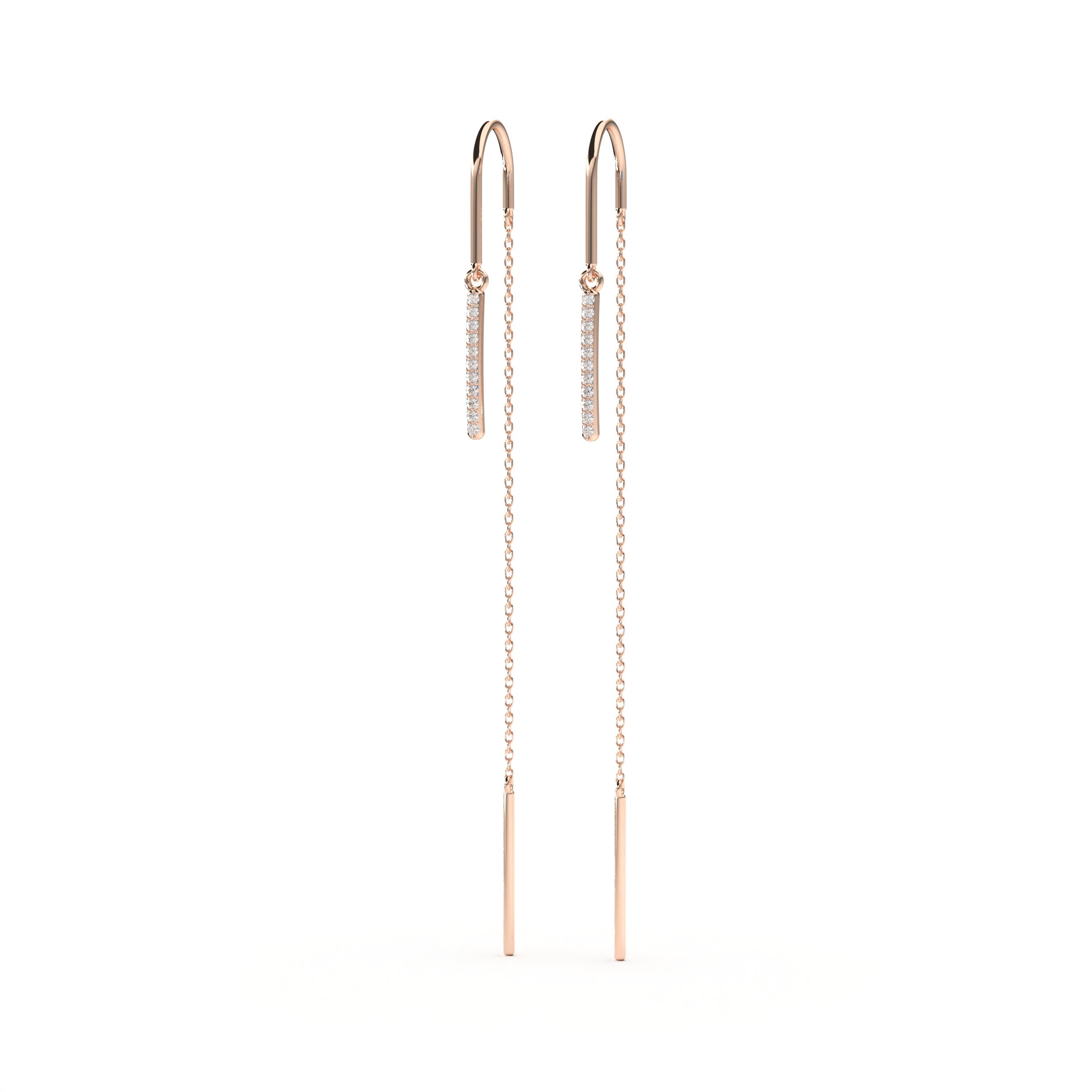 K, I3 / 0.11 CT / 14 KT Rose Gold