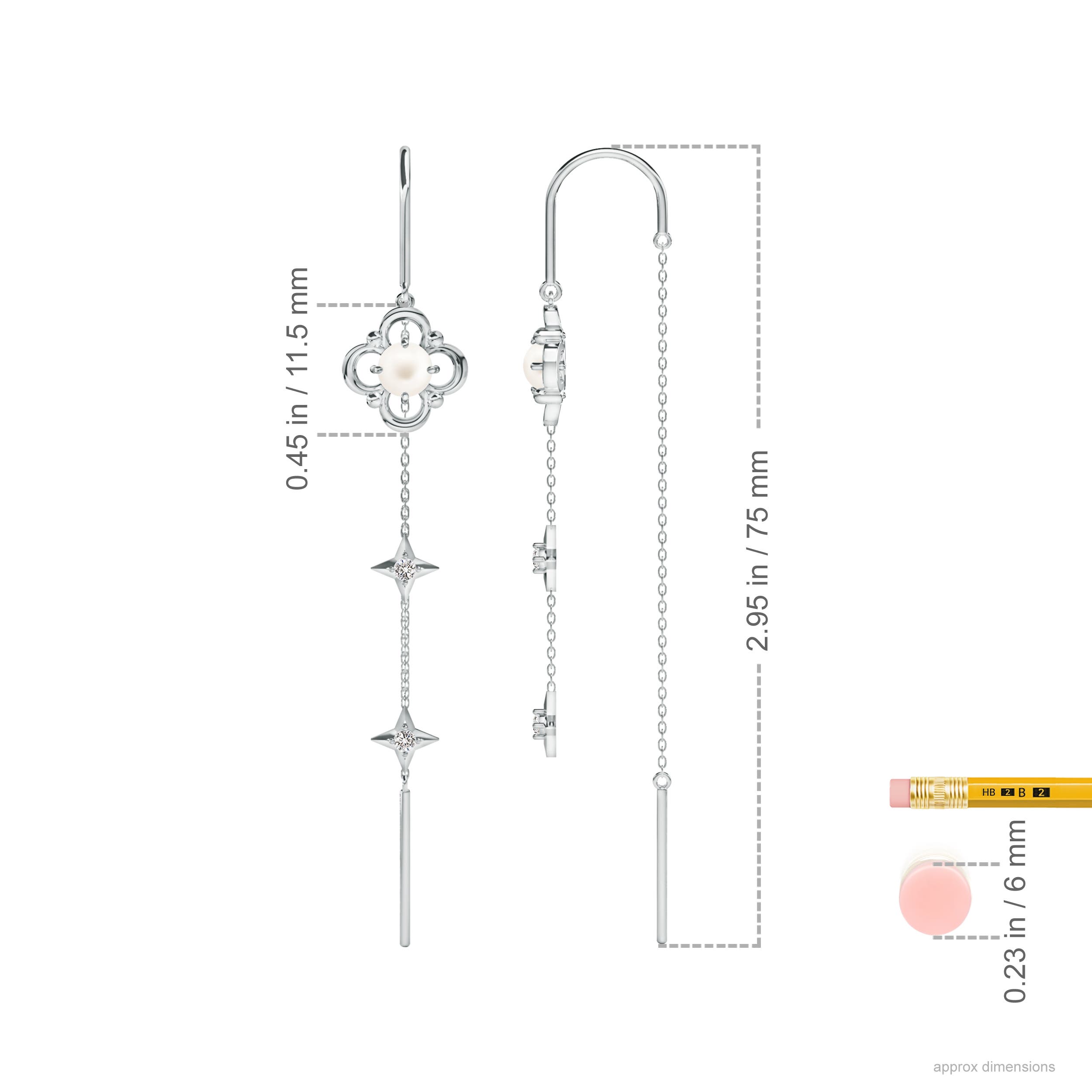 AA / 1.94 CT / 14 KT White Gold