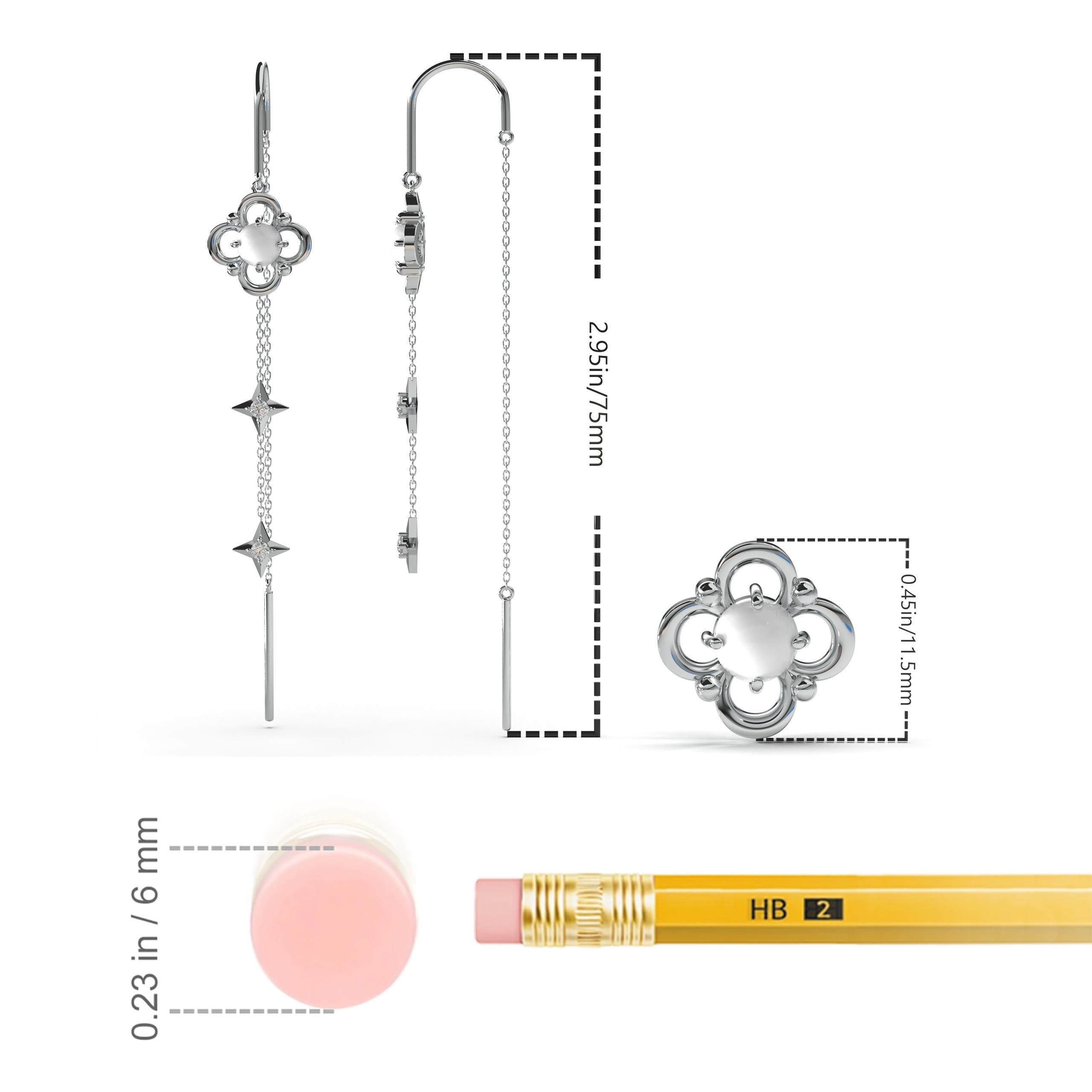 AA / 1.94 CT / 14 KT White Gold