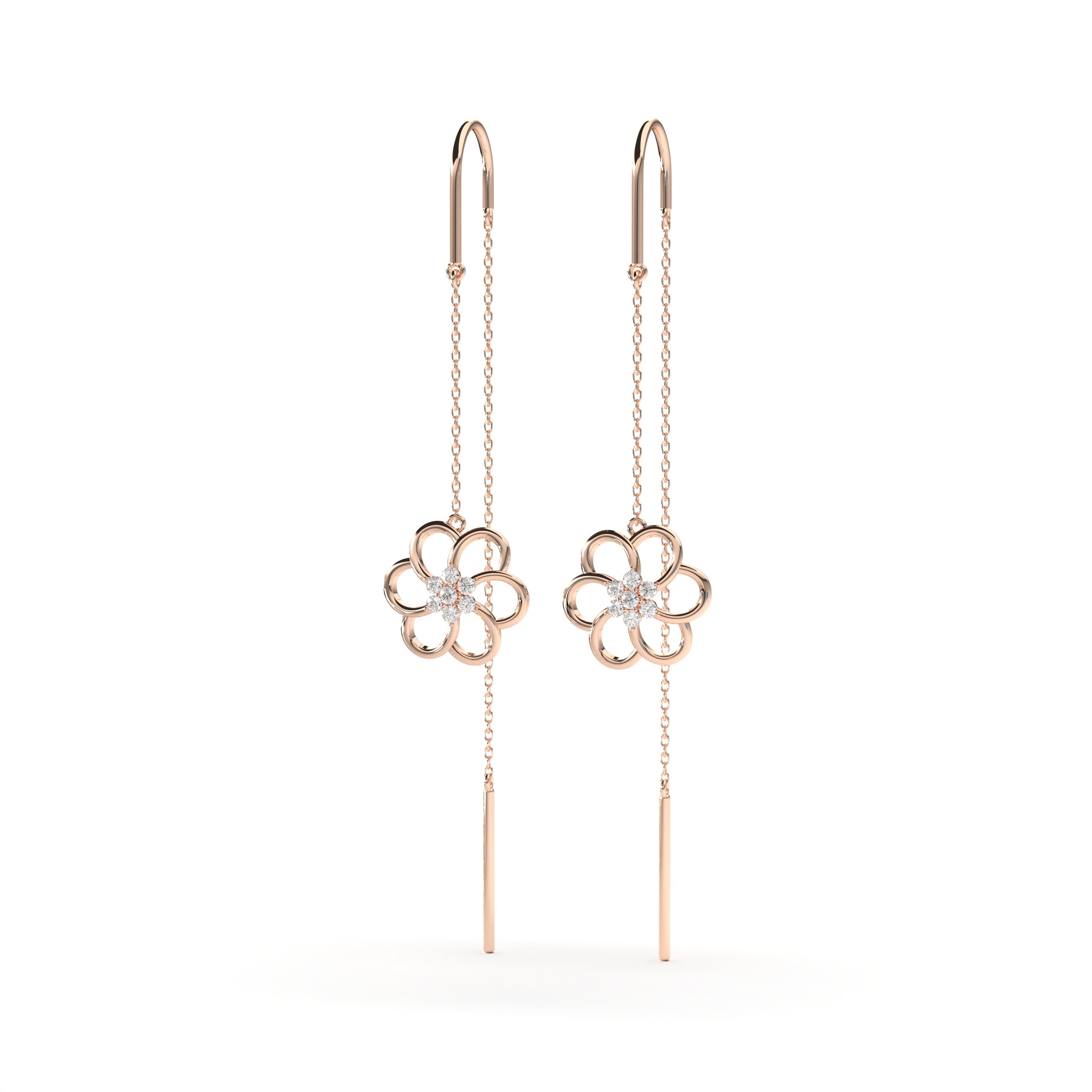 K, I3 / 0.2 CT / 14 KT Rose Gold