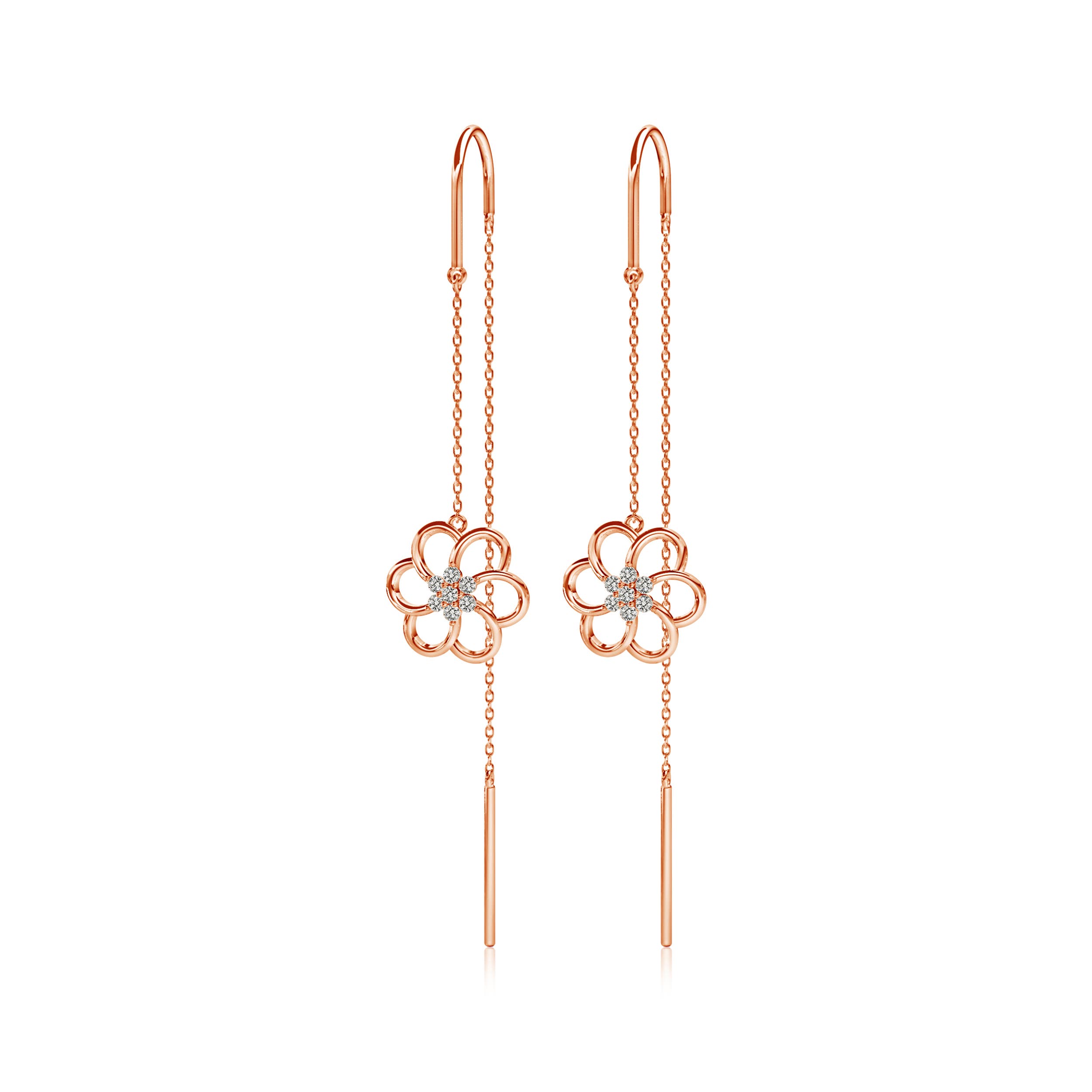 K, I3 / 0.2 CT / 14 KT Rose Gold