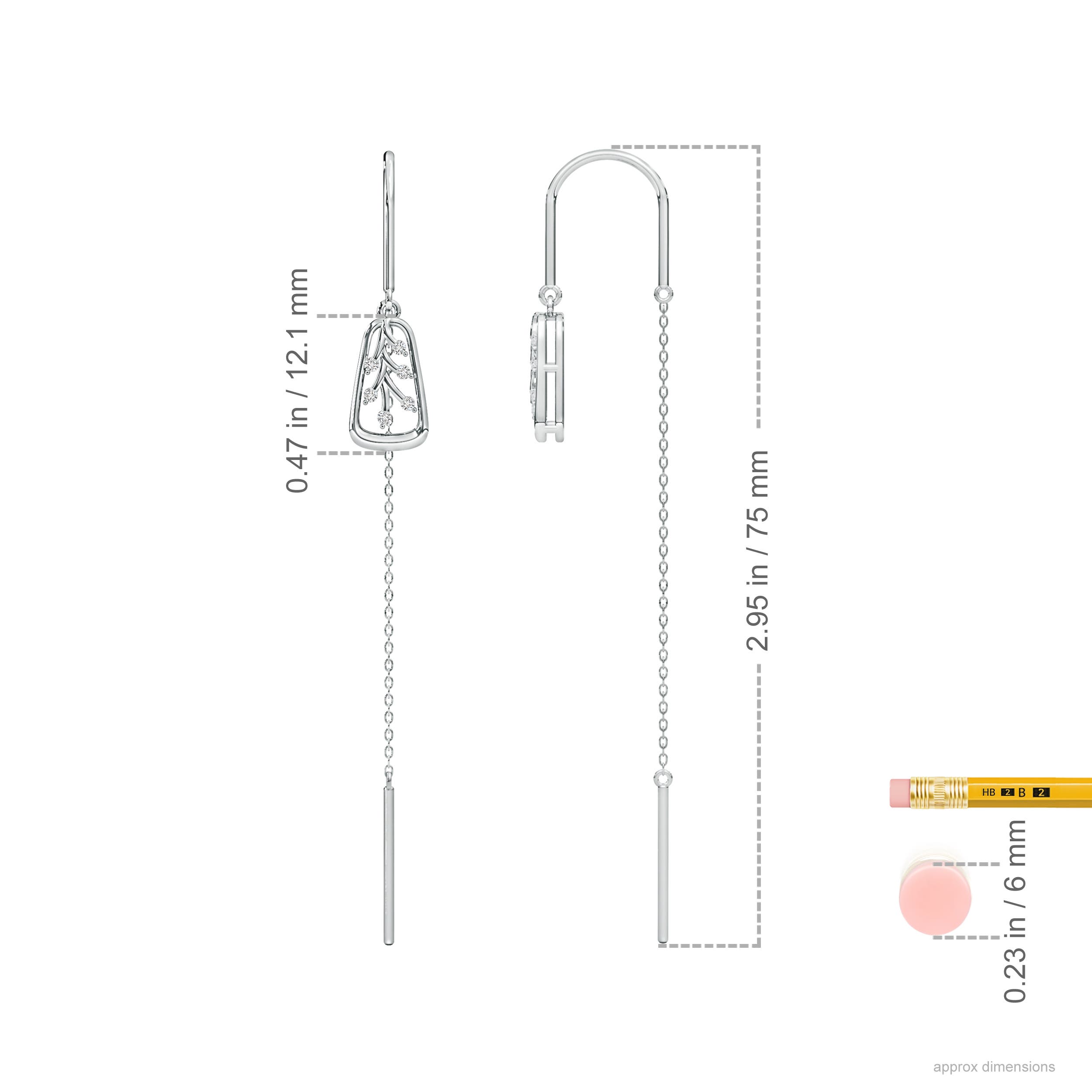 H, SI2 / 0.14 CT / 14 KT White Gold