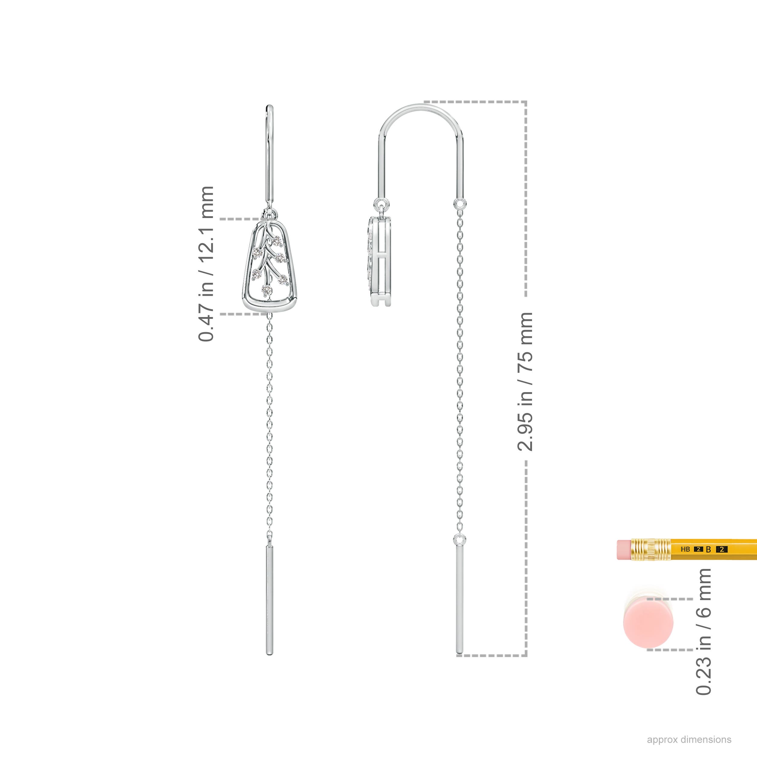 I-J, I1-I2 / 0.14 CT / 14 KT White Gold