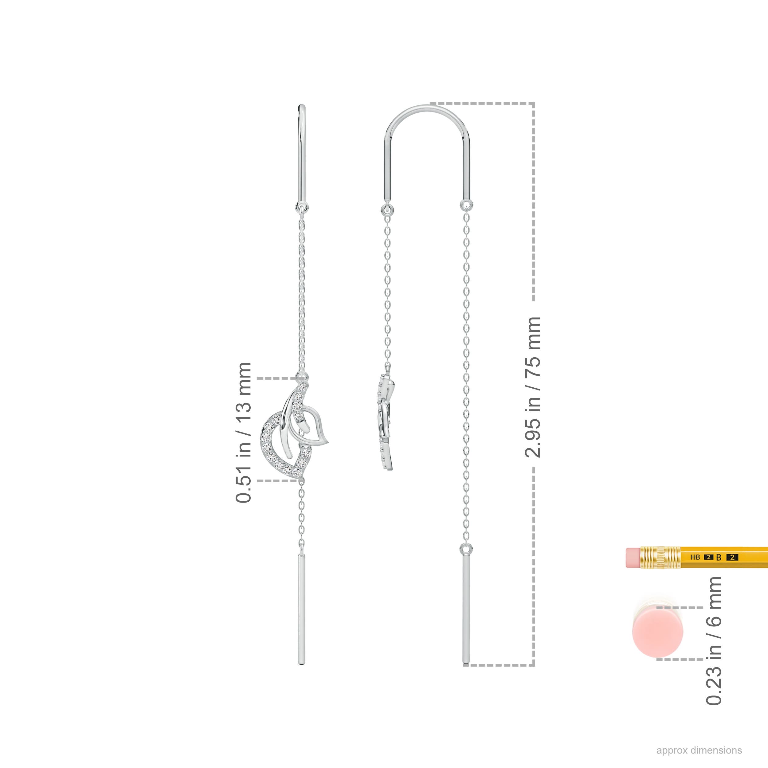 H, SI2 / 0.22 CT / 14 KT White Gold