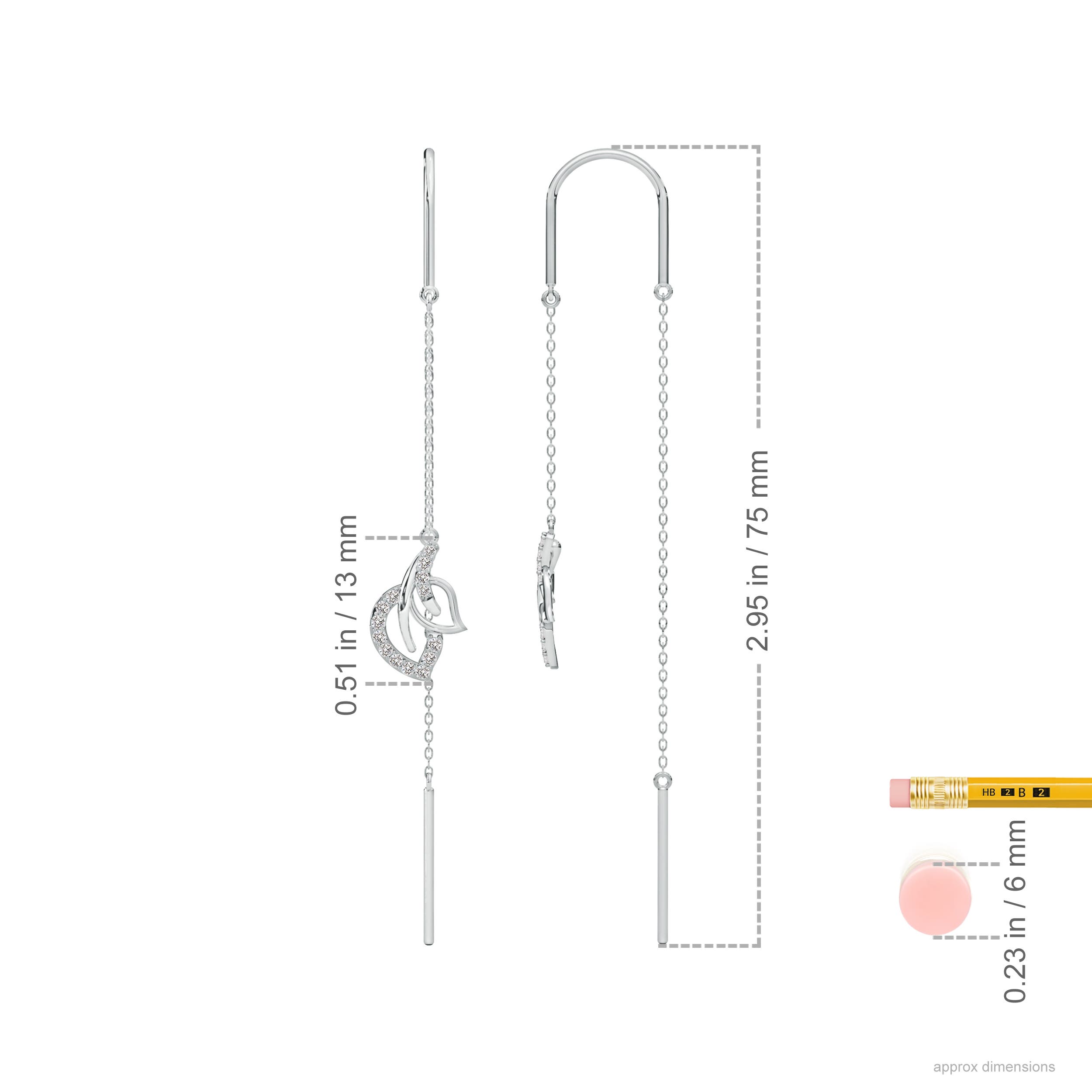 I-J, I1-I2 / 0.22 CT / 14 KT White Gold