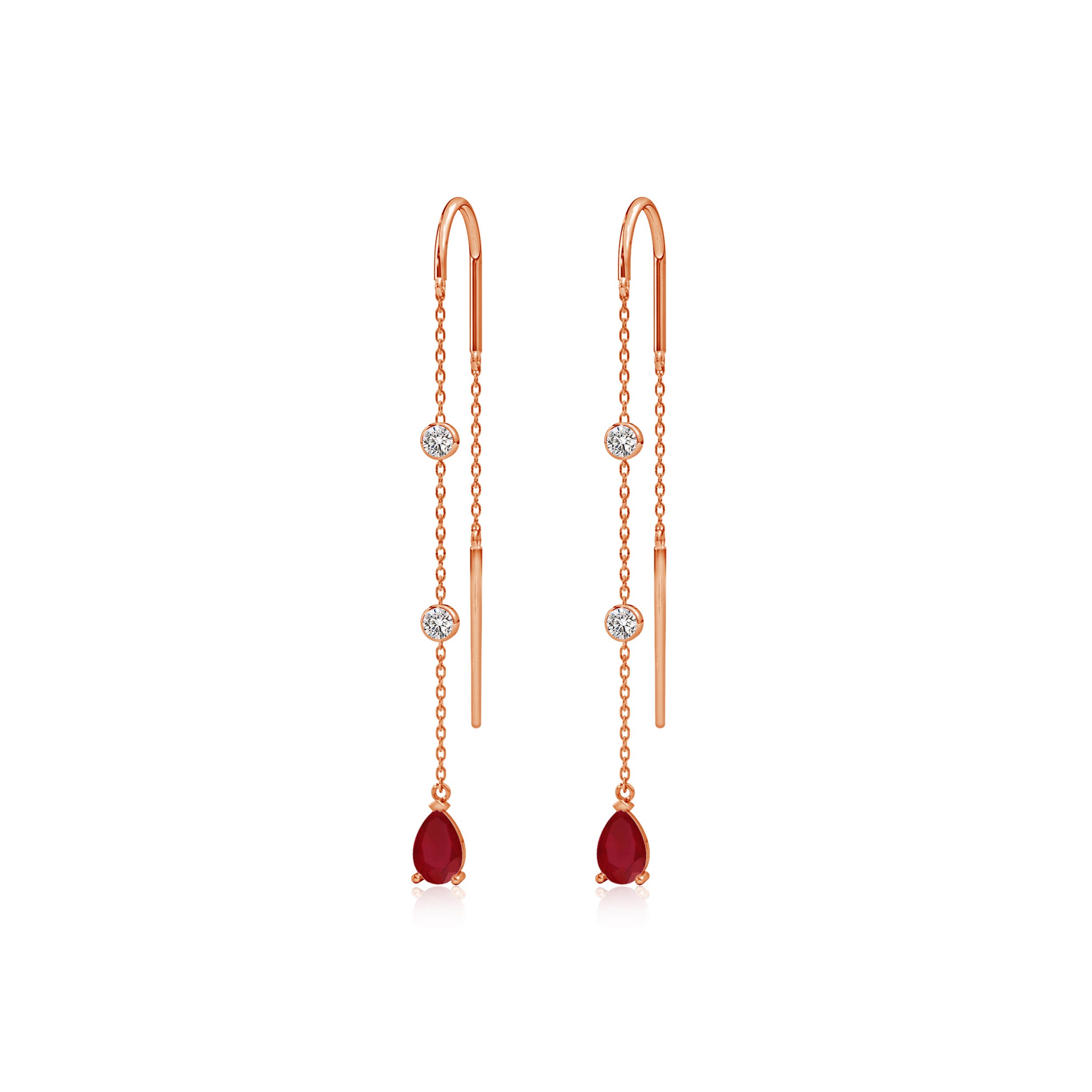 AA - Ruby / 0.94 CT / 14 KT Rose Gold