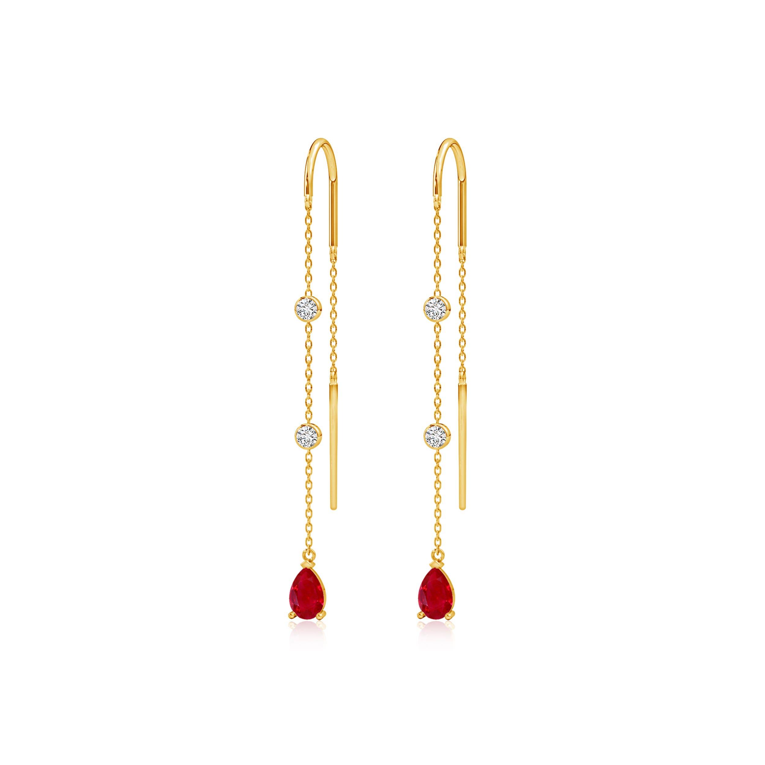 AAA - Ruby / 0.94 CT / 14 KT Yellow Gold