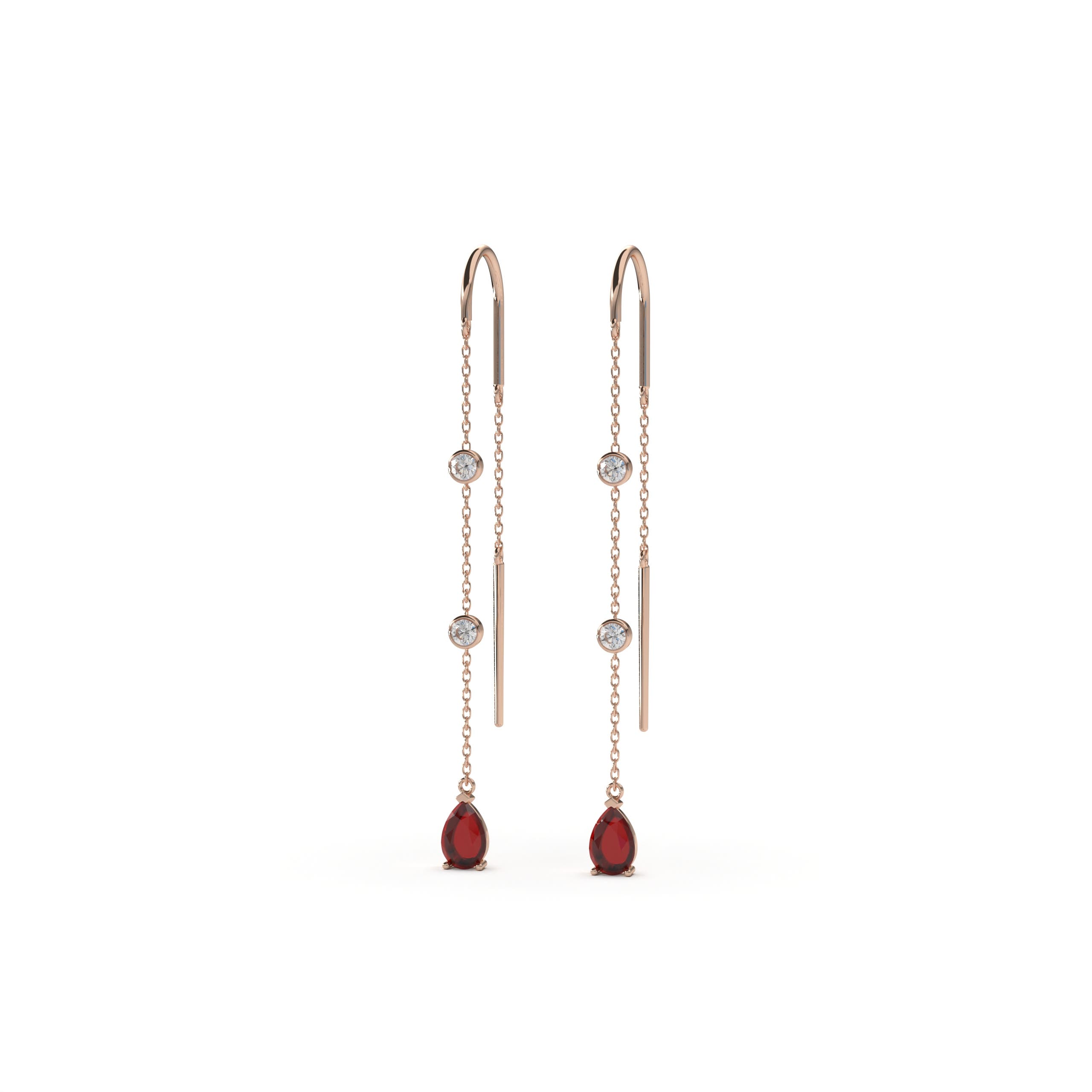 A - Ruby / 0.94 CT / 14 KT Rose Gold