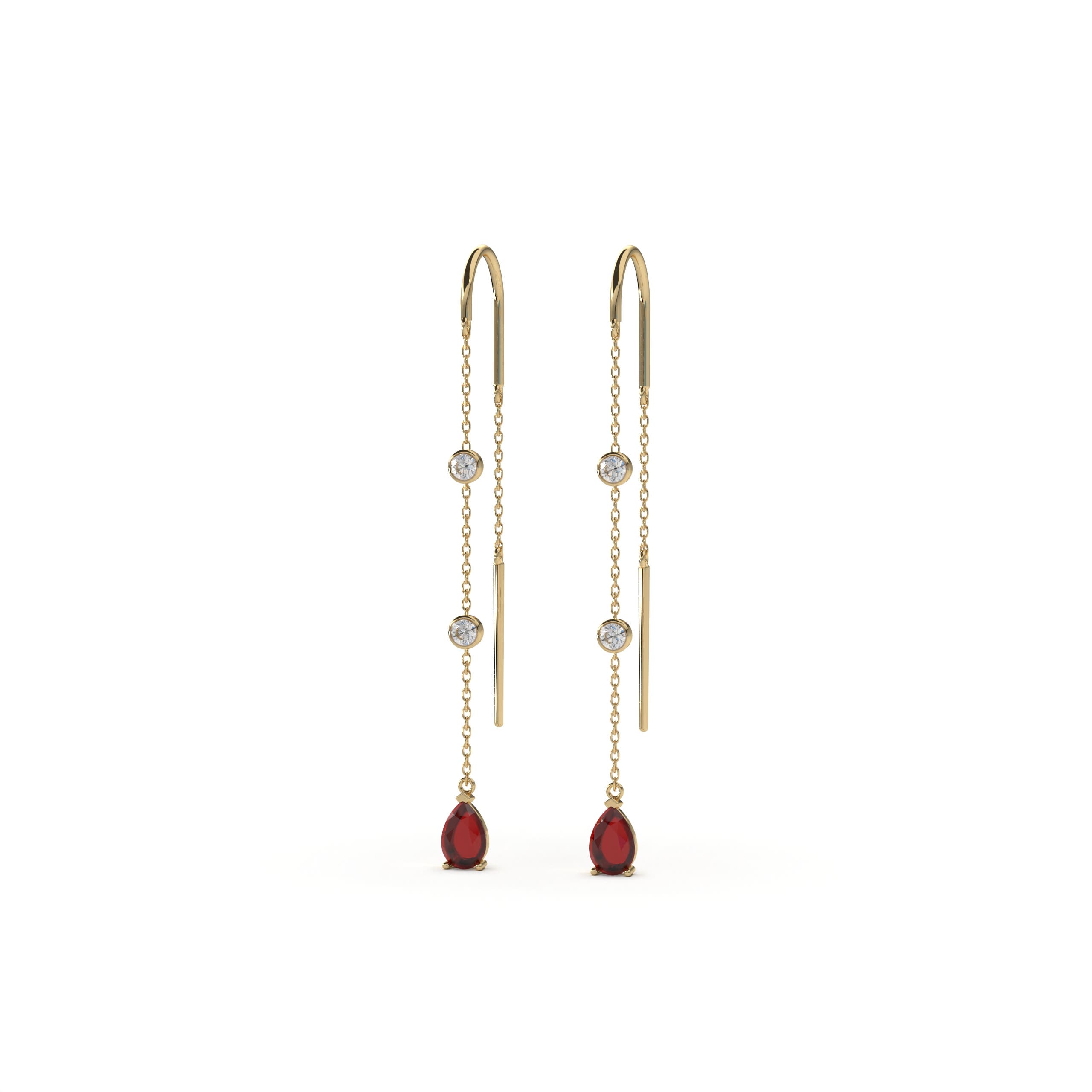 A - Ruby / 0.94 CT / 14 KT Yellow Gold