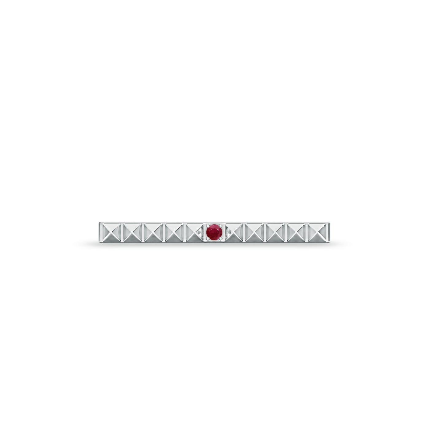Solitaire Ruby Watch Band