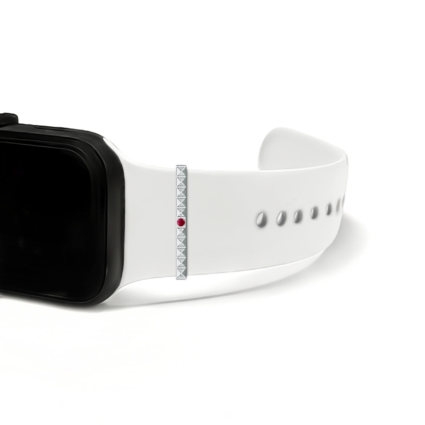 Solitaire Ruby Watch Band