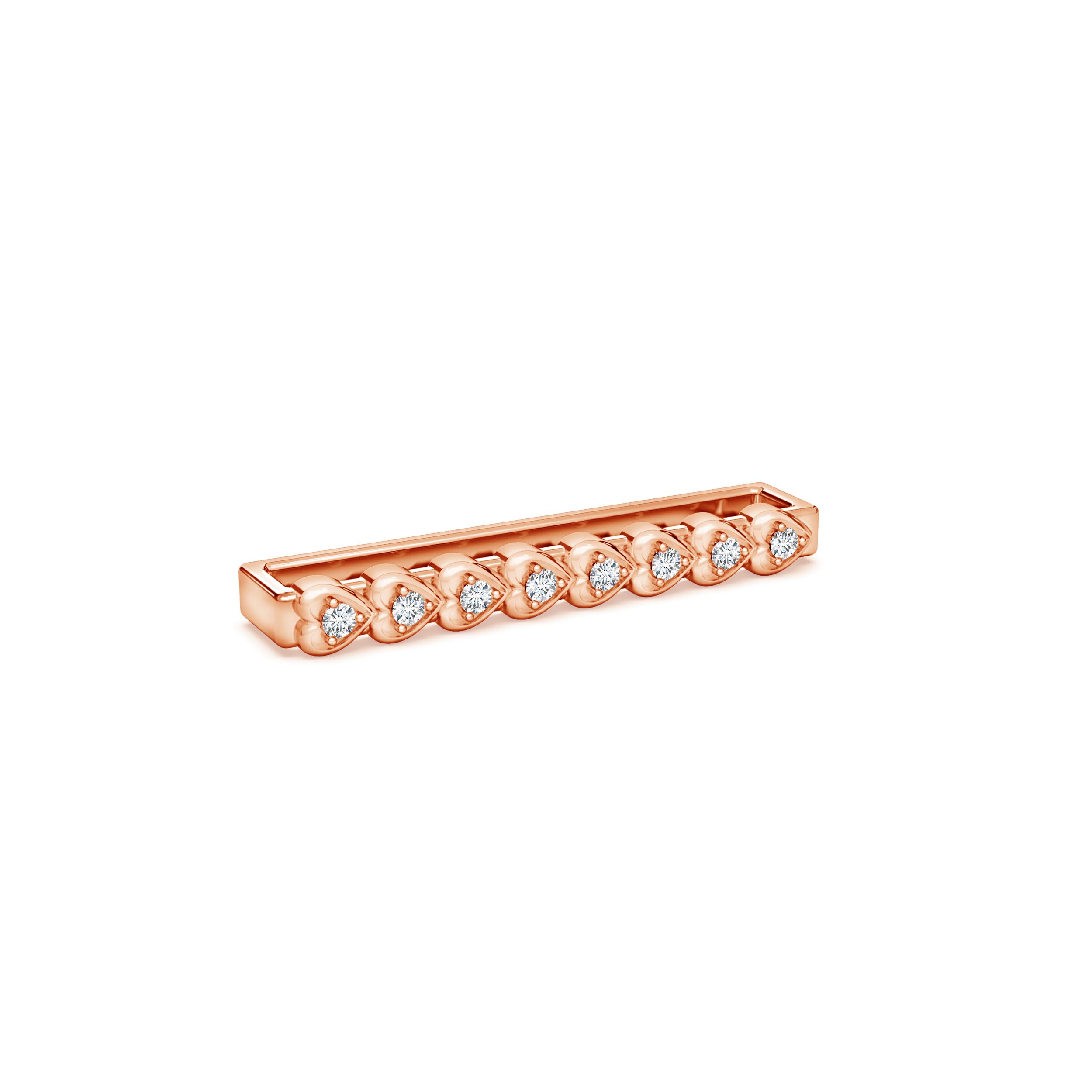 G, VS2 / 0.064 CT / 14 KT Rose Gold