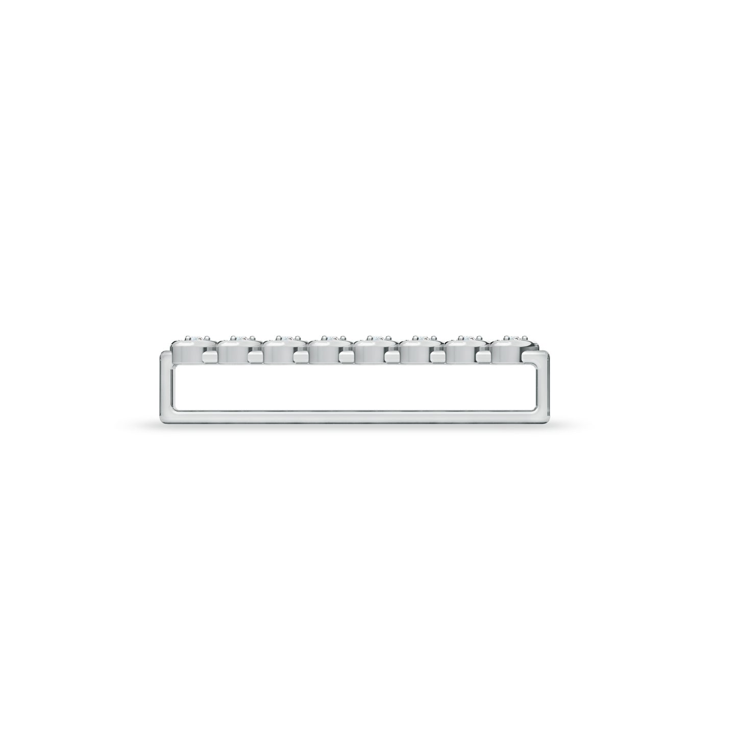 Heart Natural Diamond Watch Band