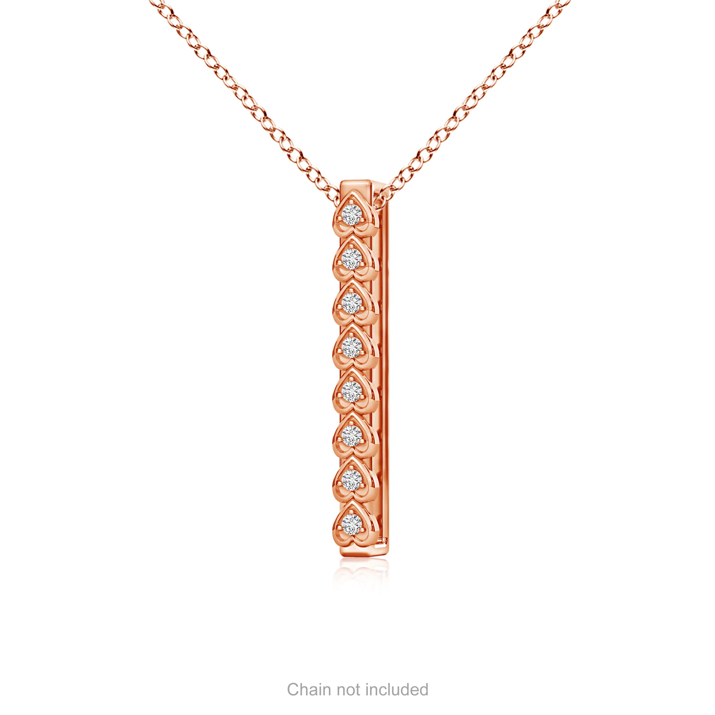 H, SI2 / 0.064 CT / 14 KT Rose Gold