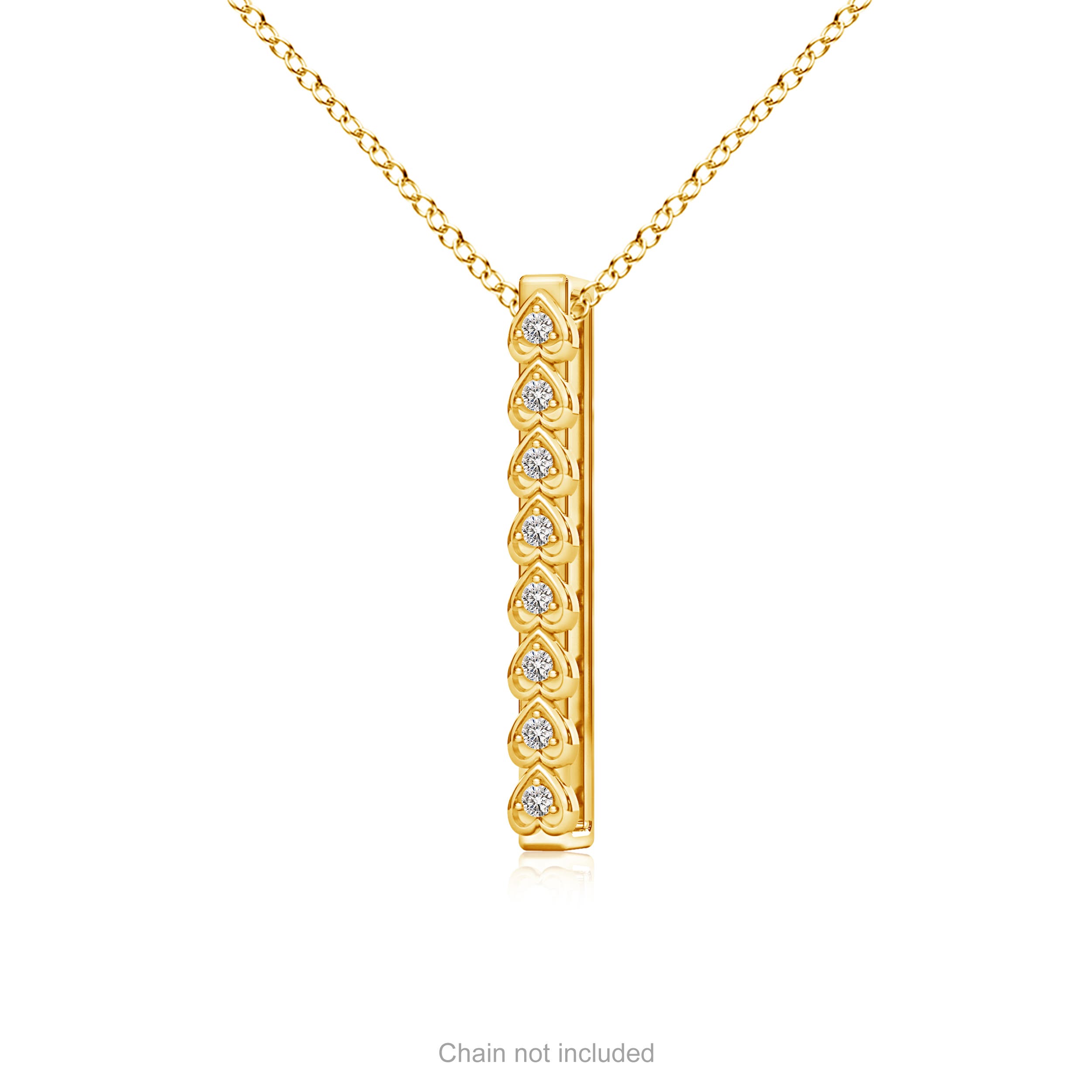 I-J, I1-I2 / 0.064 CT / 14 KT Yellow Gold