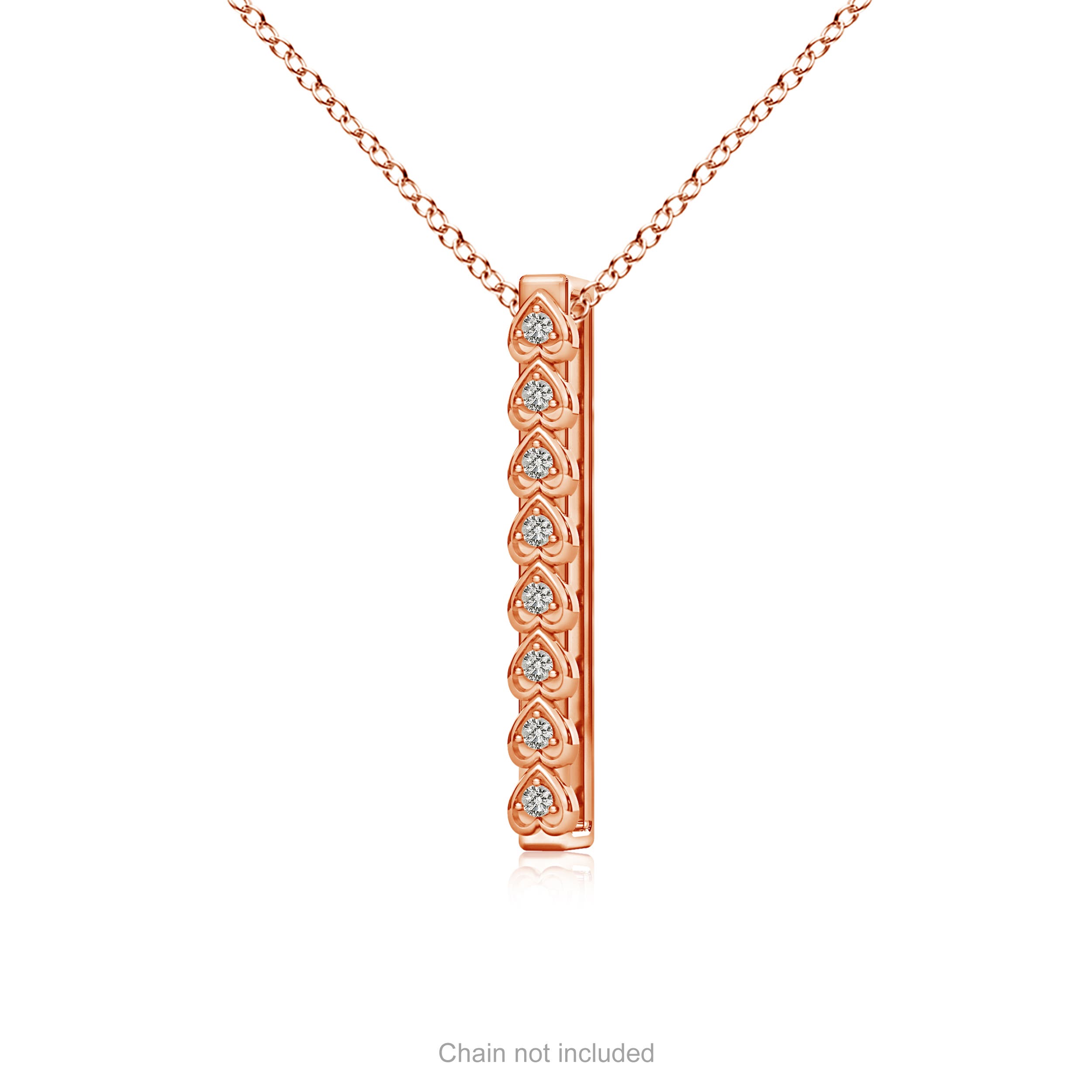 K, I3 / 0.064 CT / 14 KT Rose Gold