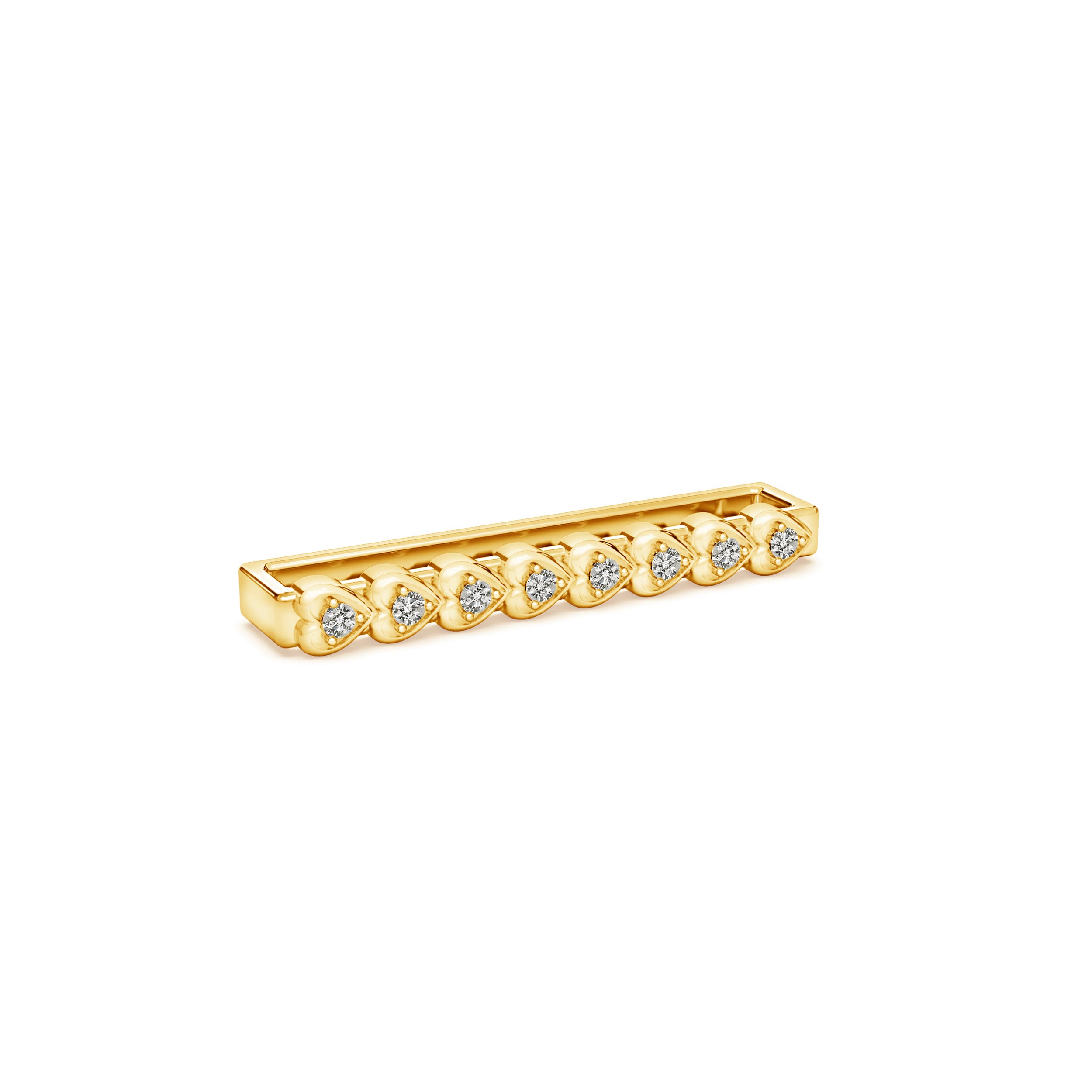 K, I3 / 0.064 CT / 14 KT Yellow Gold