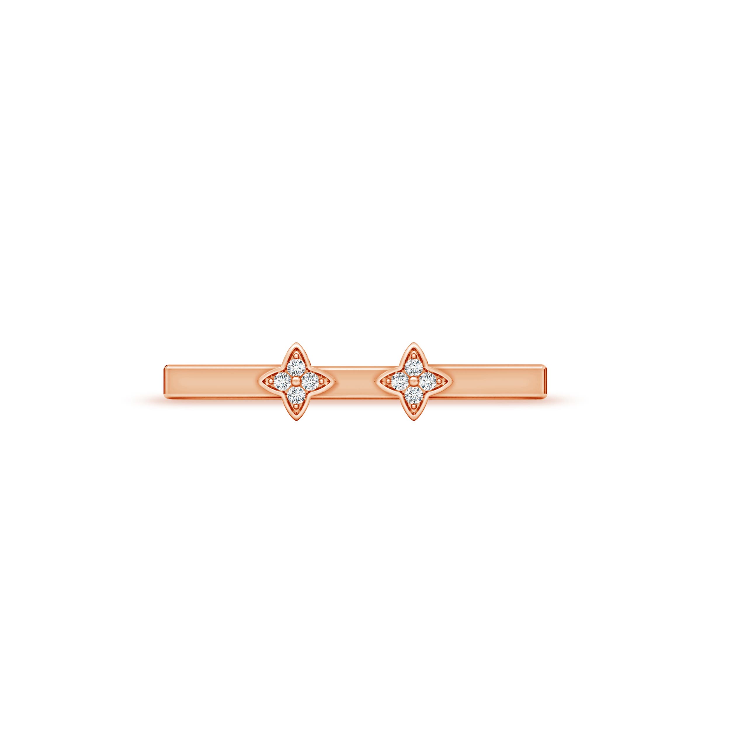 G, VS2 / 0.04 CT / 14 KT Rose Gold