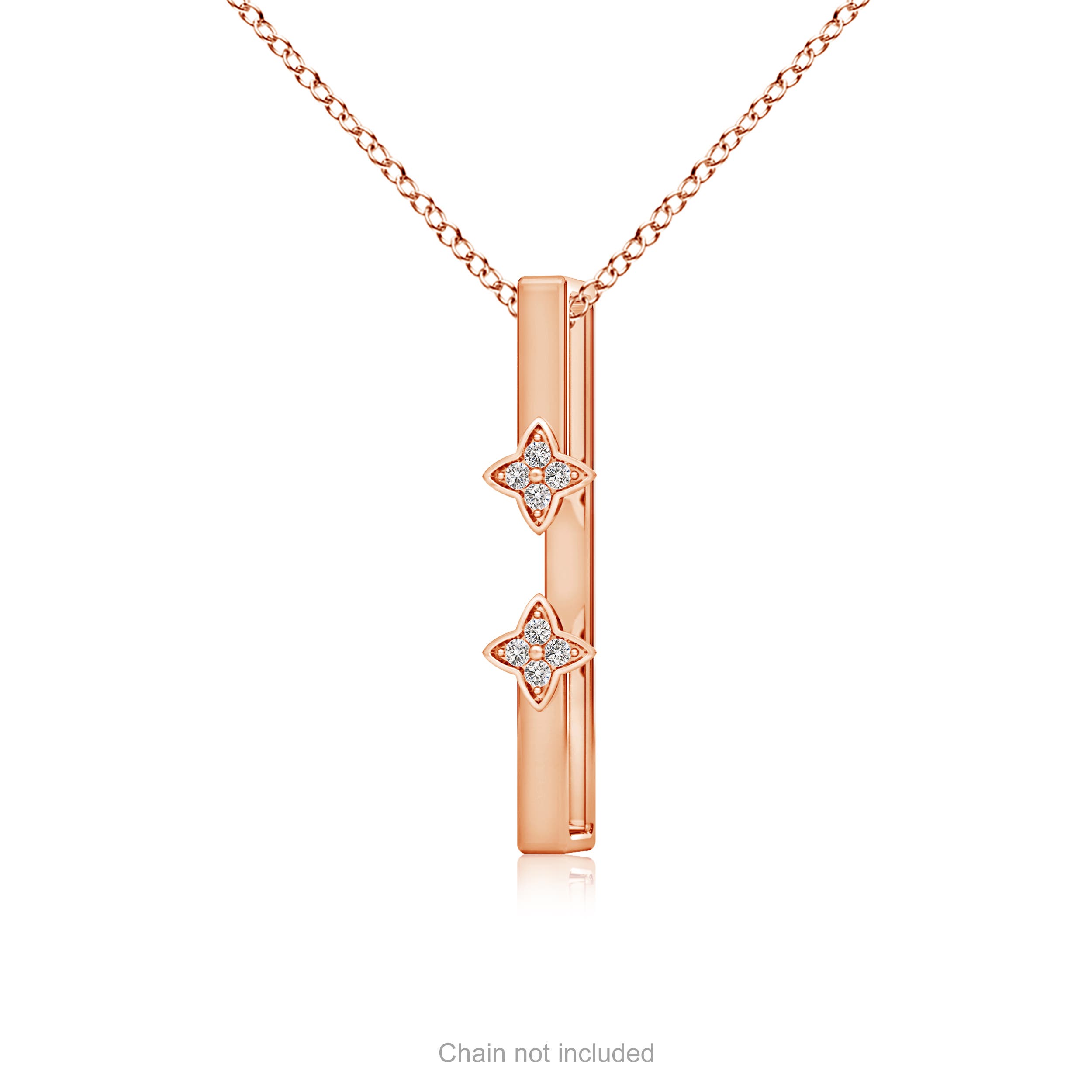 I-J, I1-I2 / 0.04 CT / 14 KT Rose Gold