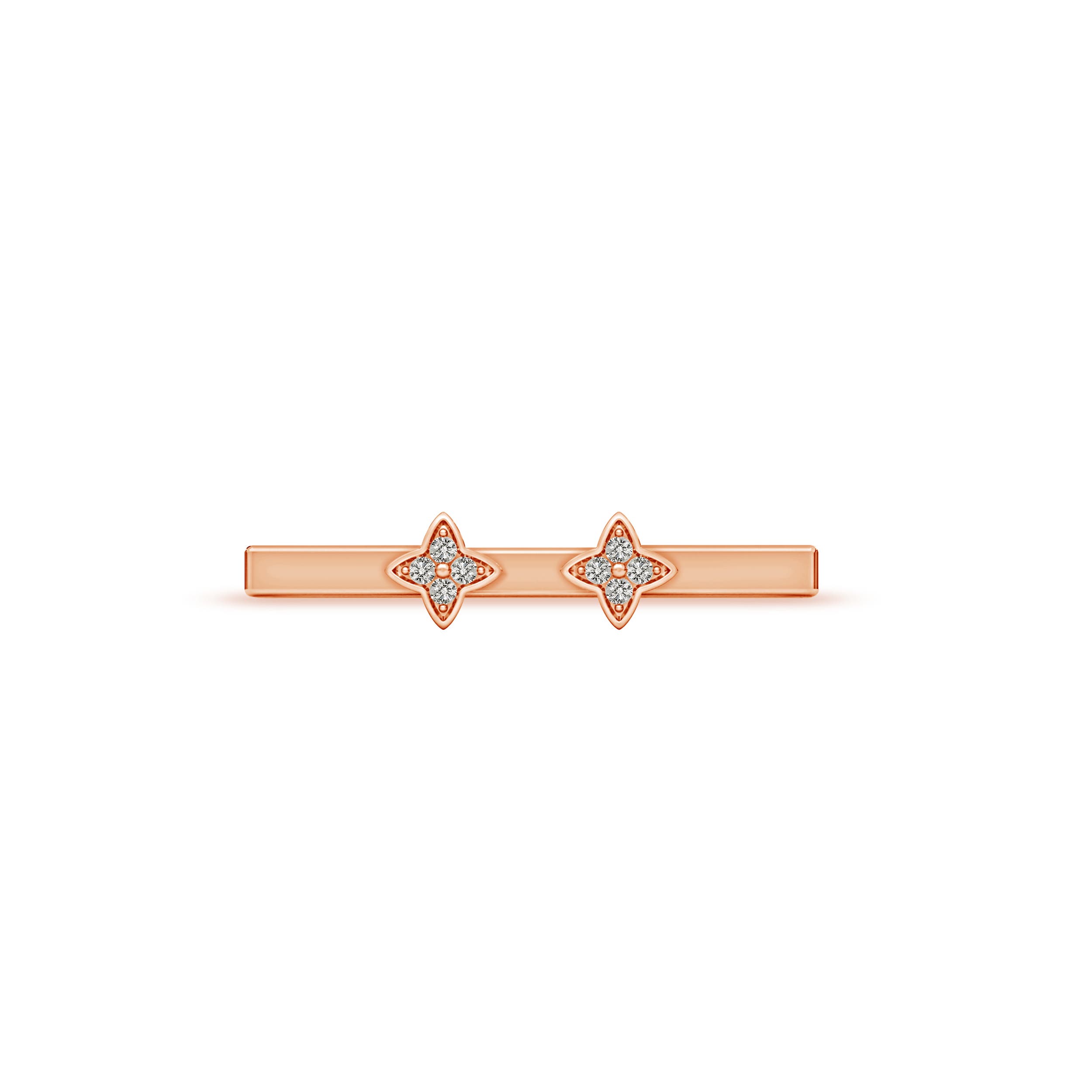 K, I3 / 0.04 CT / 14 KT Rose Gold