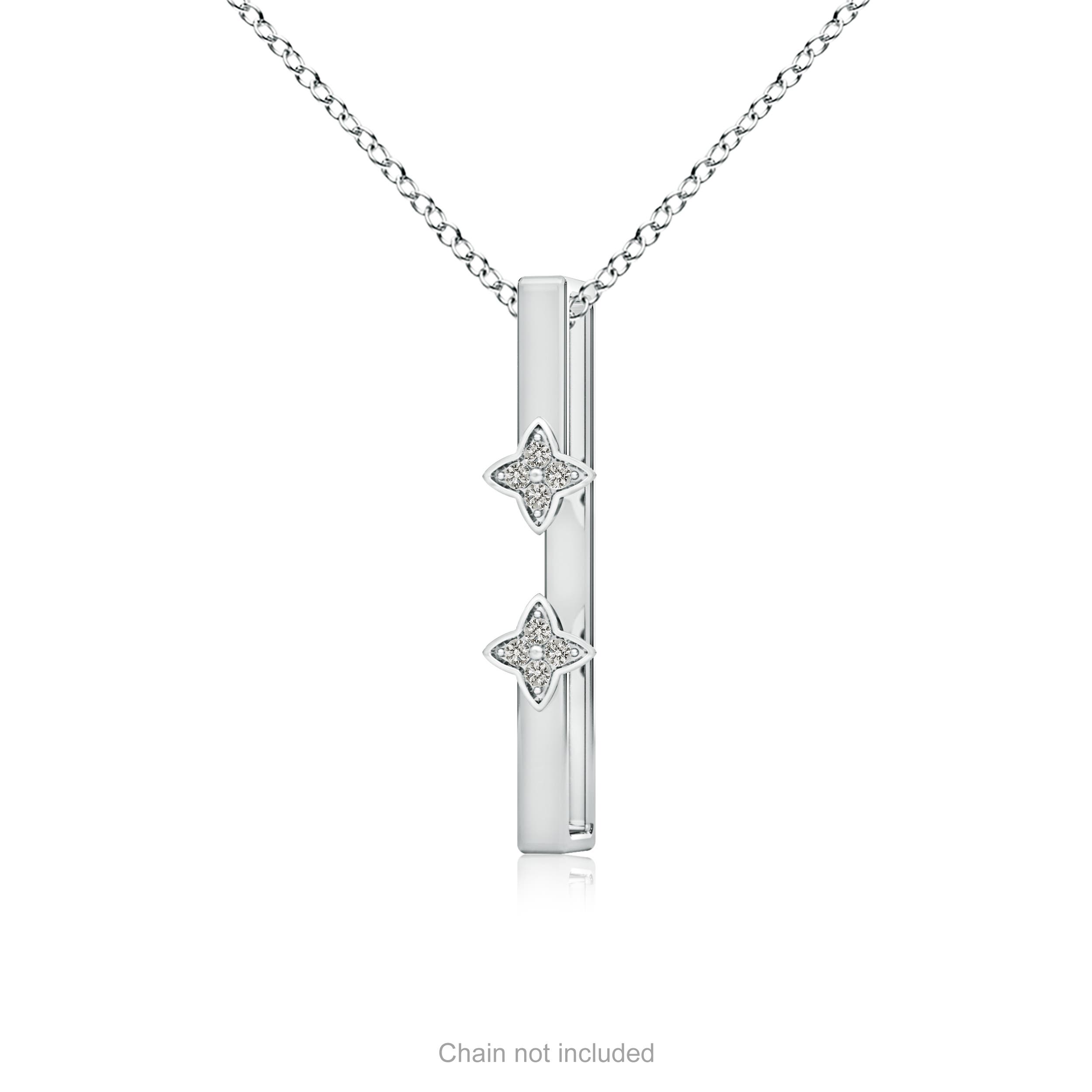 K, I3 / 0.04 CT / 14 KT White Gold