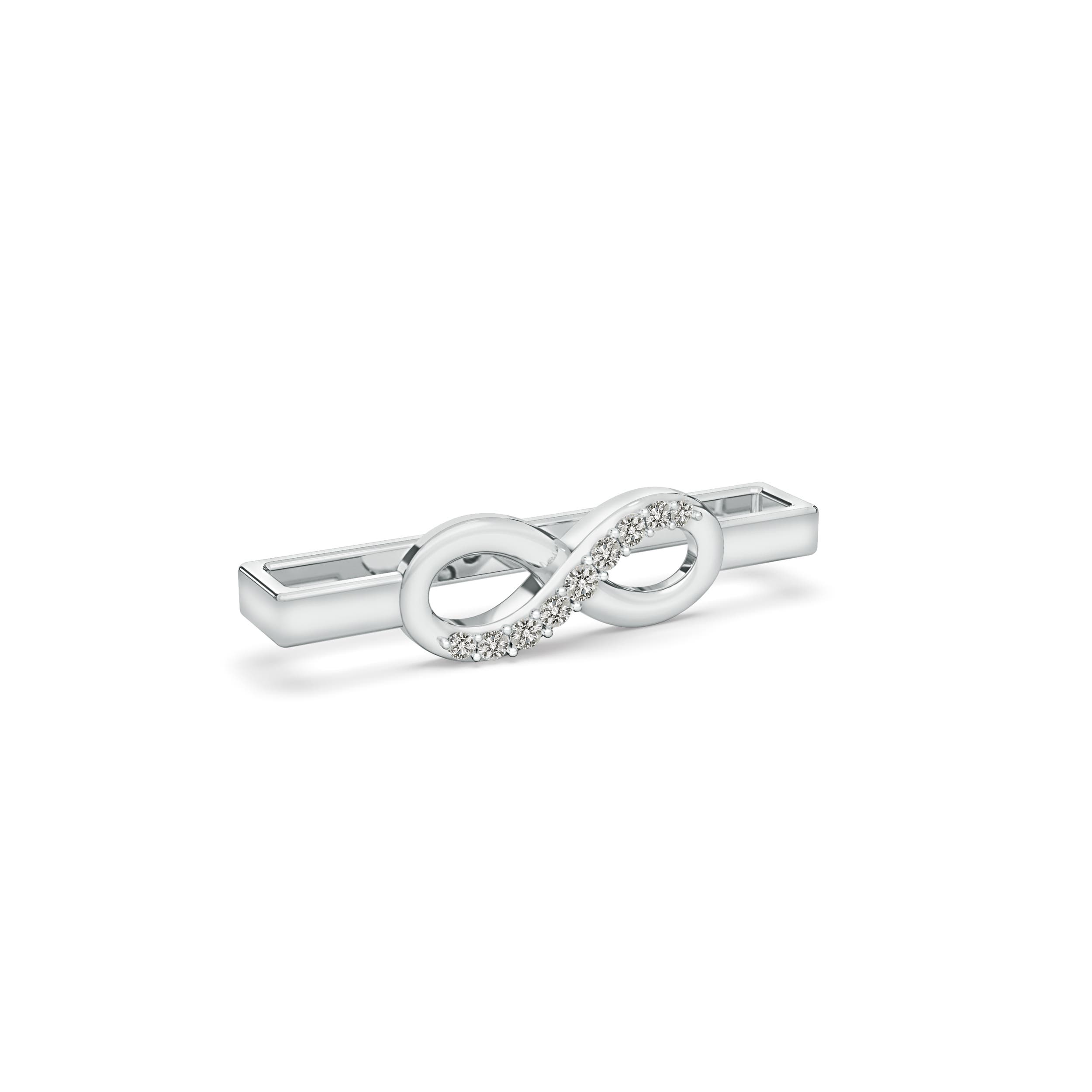 K, I3 / 0.064 CT / 14 KT White Gold