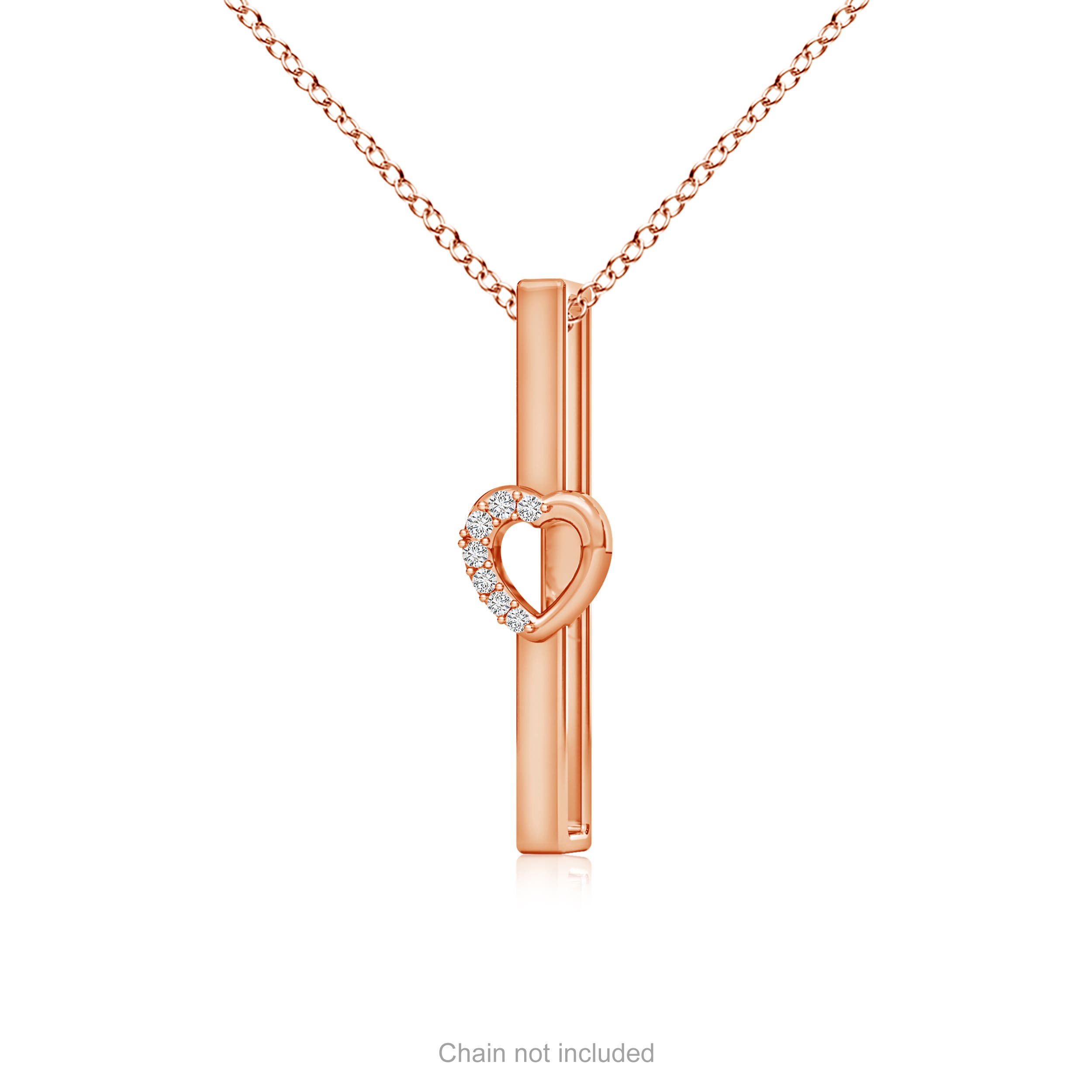 H, SI2 / 0.0315 CT / 14 KT Rose Gold