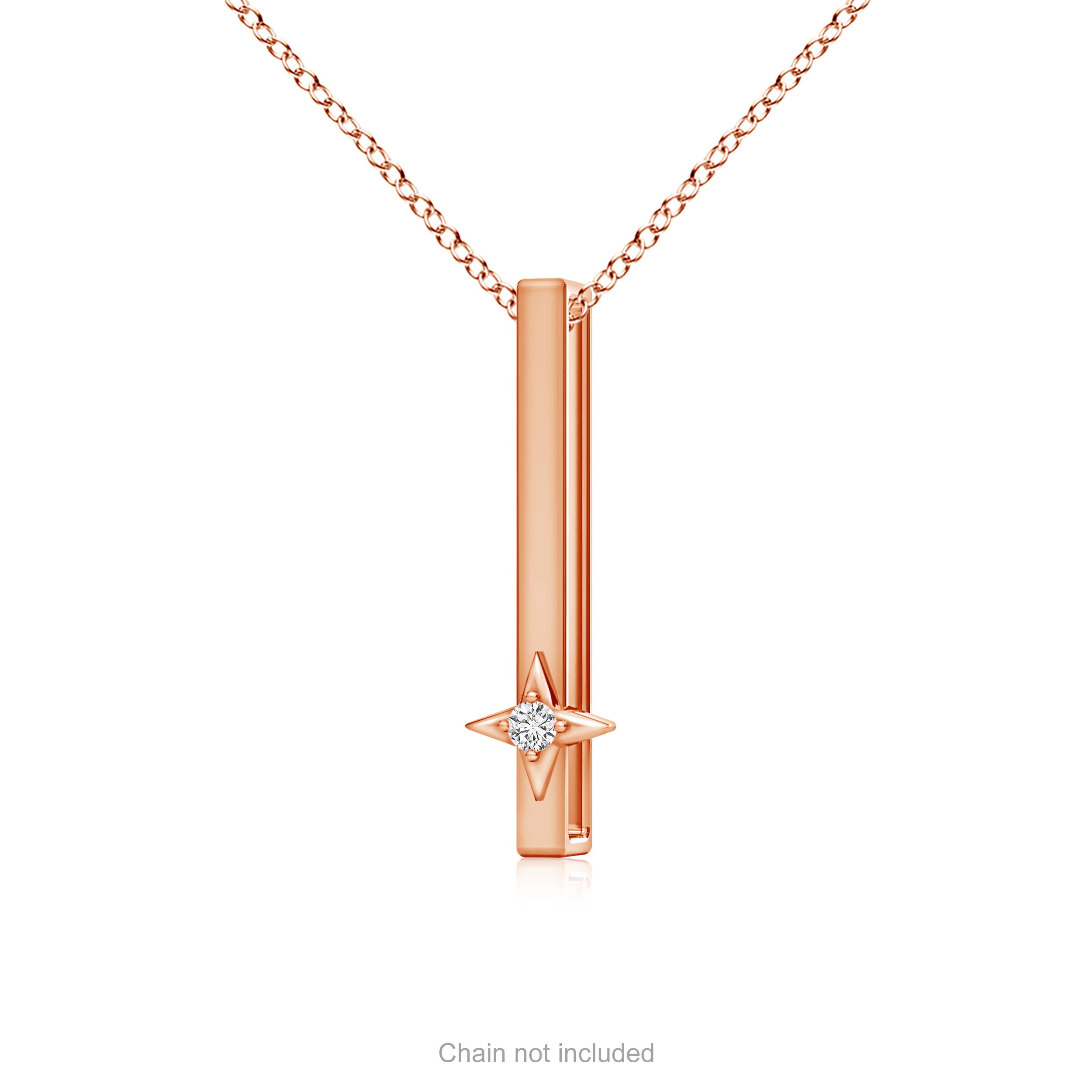 H, SI2 / 0.014 CT / 14 KT Rose Gold