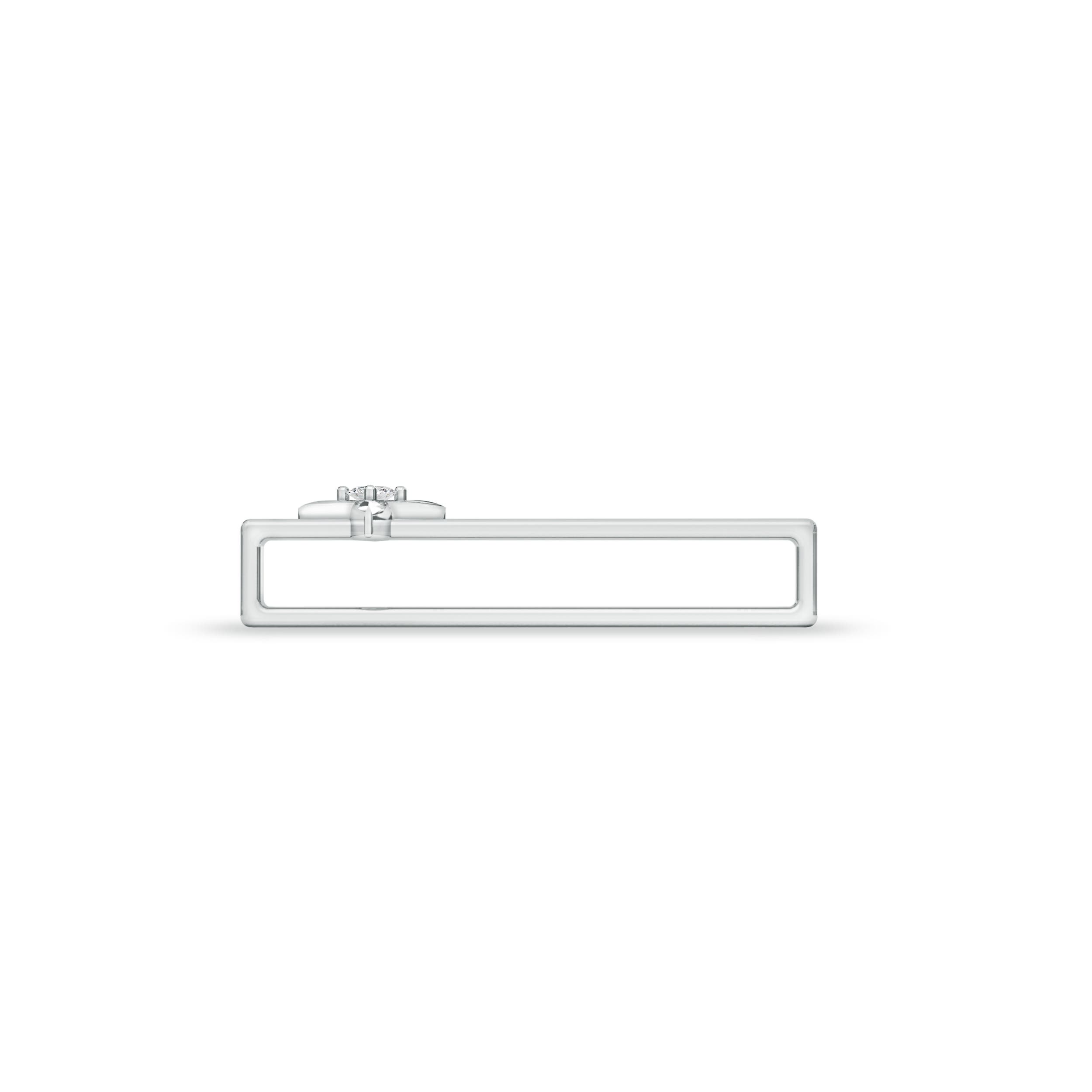 H, SI2 / 0.014 CT / 14 KT White Gold