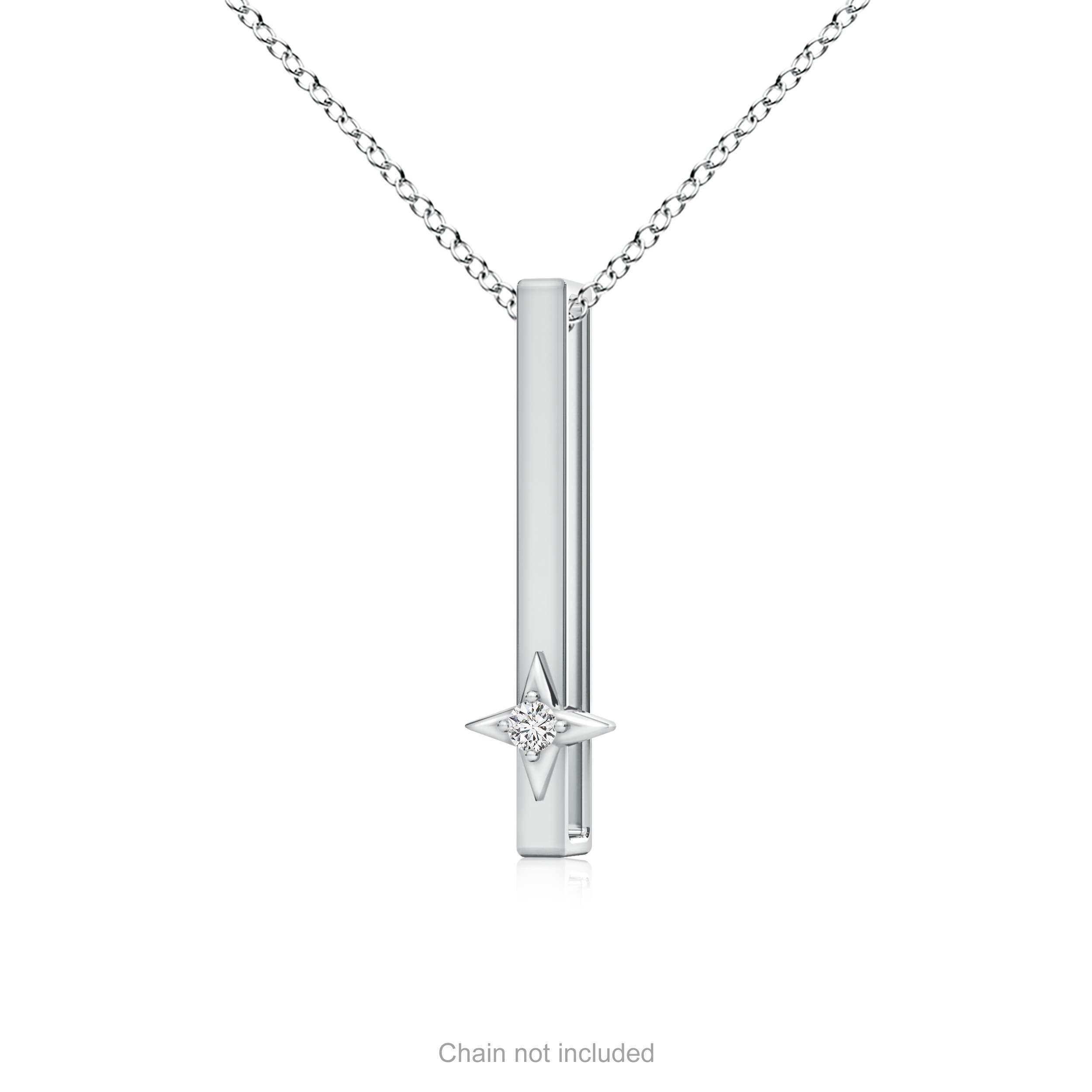 H, SI2 / 0.014 CT / 14 KT White Gold