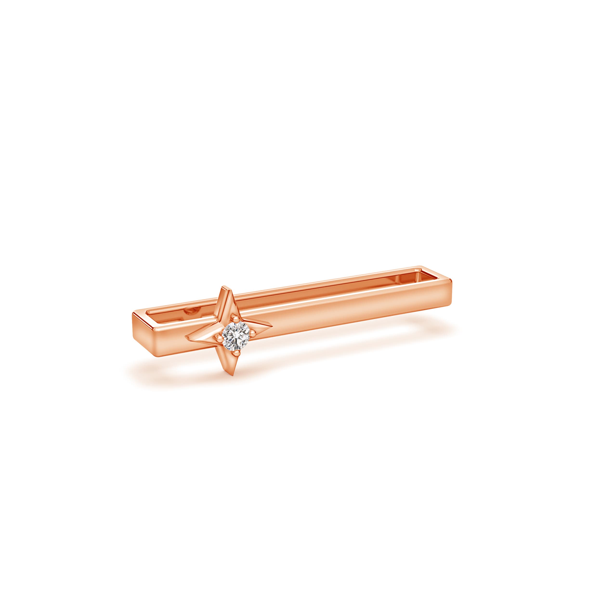 I-J, I1-I2 / 0.014 CT / 14 KT Rose Gold