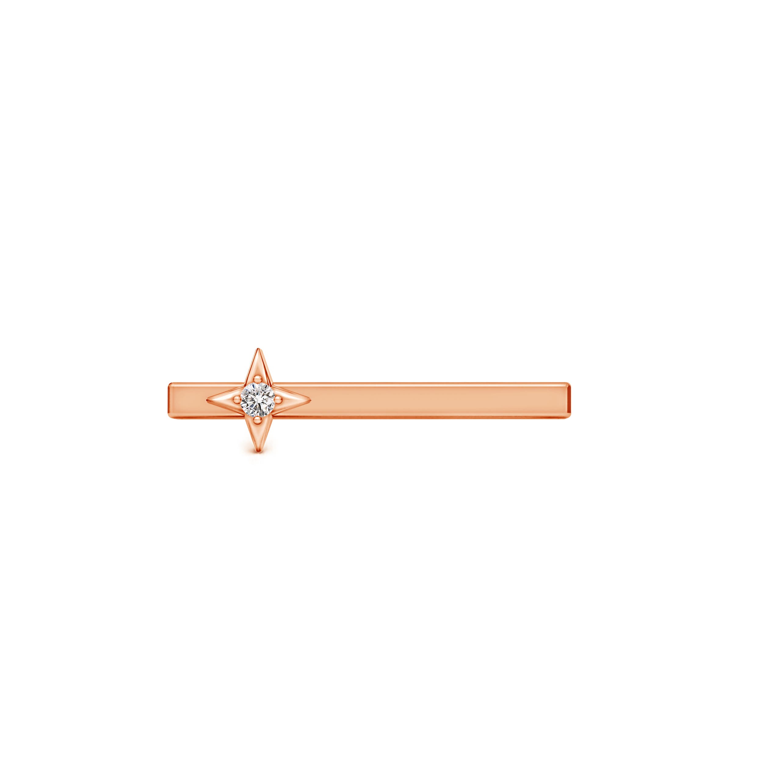 I-J, I1-I2 / 0.014 CT / 14 KT Rose Gold