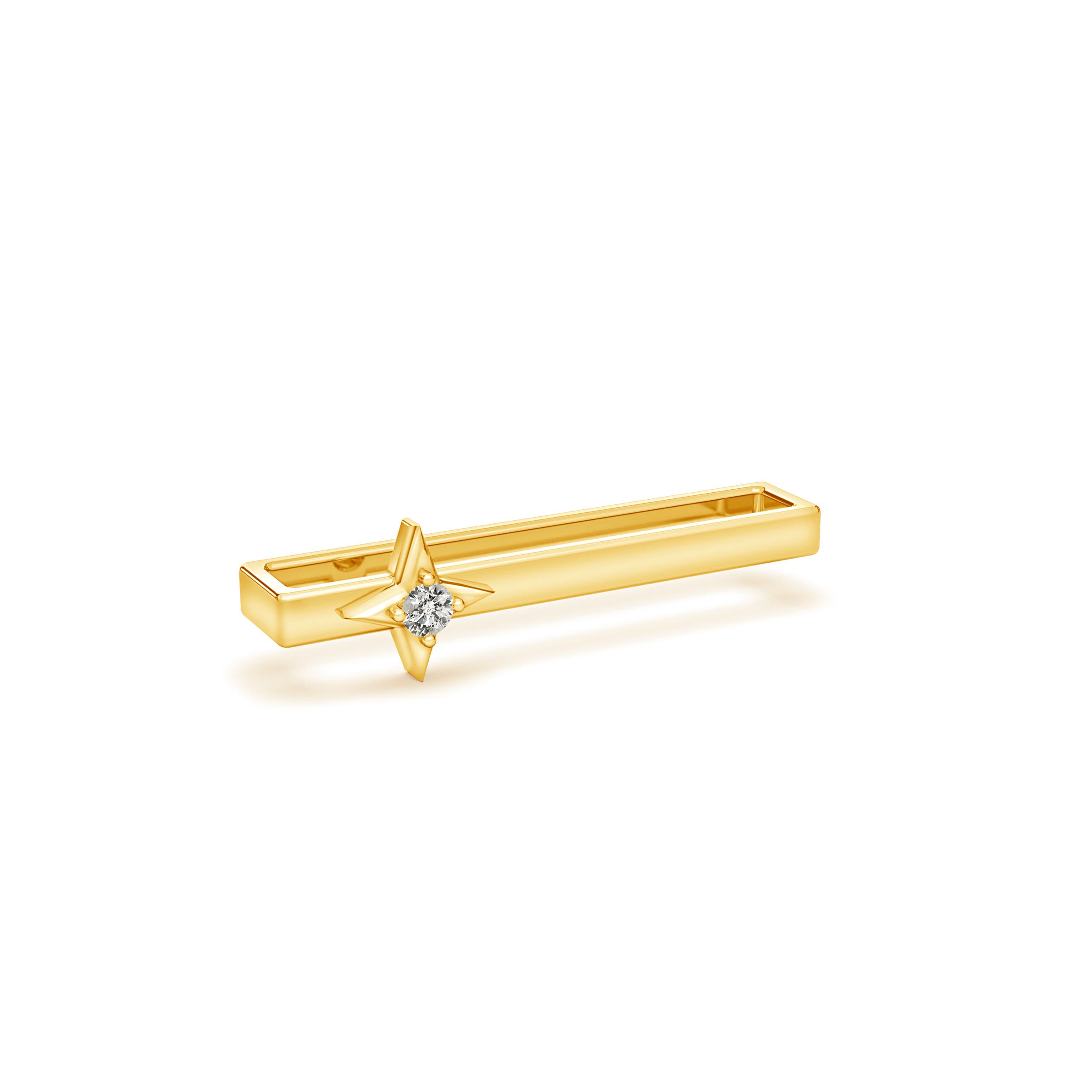 K, I3 / 0.014 CT / 14 KT Yellow Gold