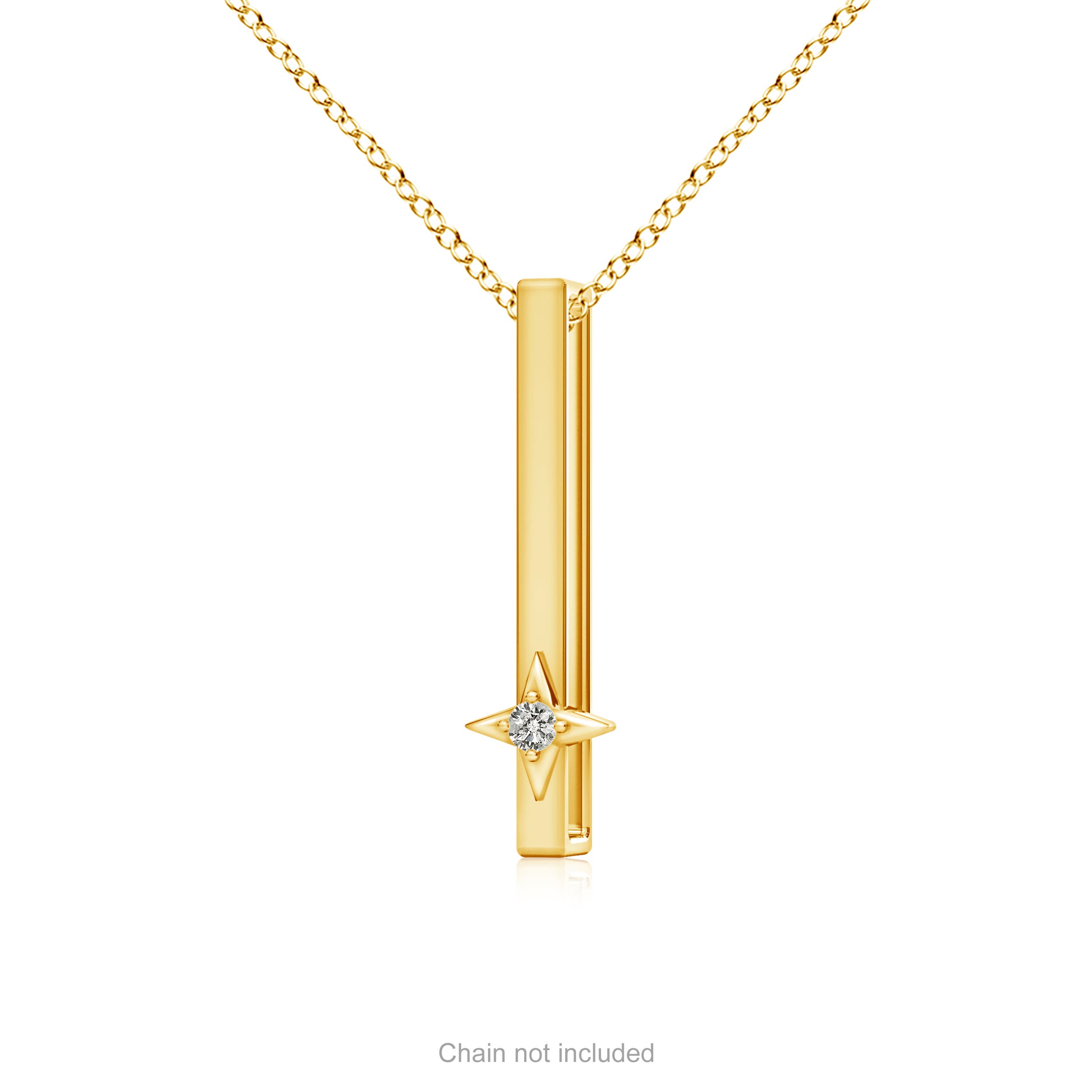 K, I3 / 0.014 CT / 14 KT Yellow Gold