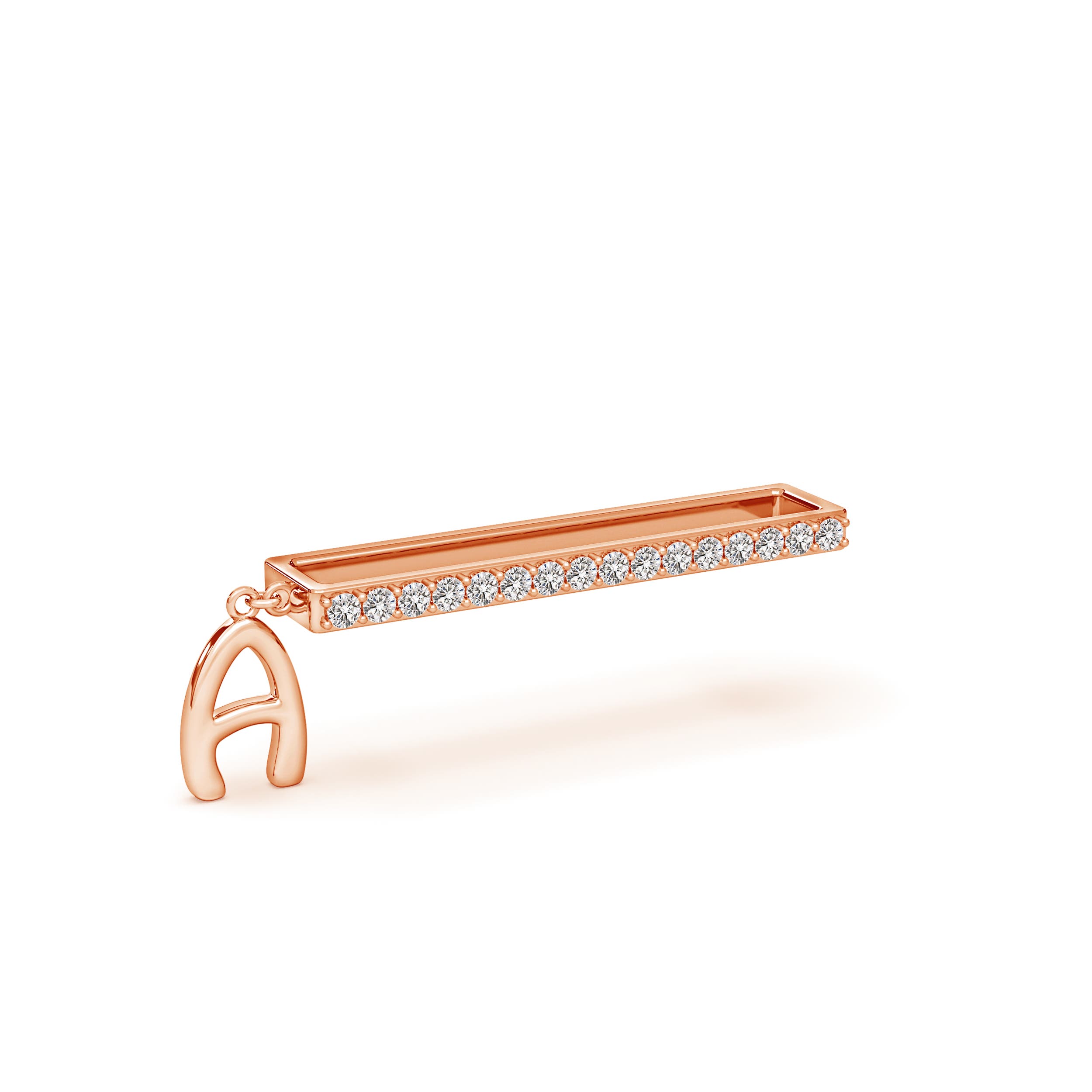 I-J, I1-I2 / 0.13 CT / 14 KT Rose Gold