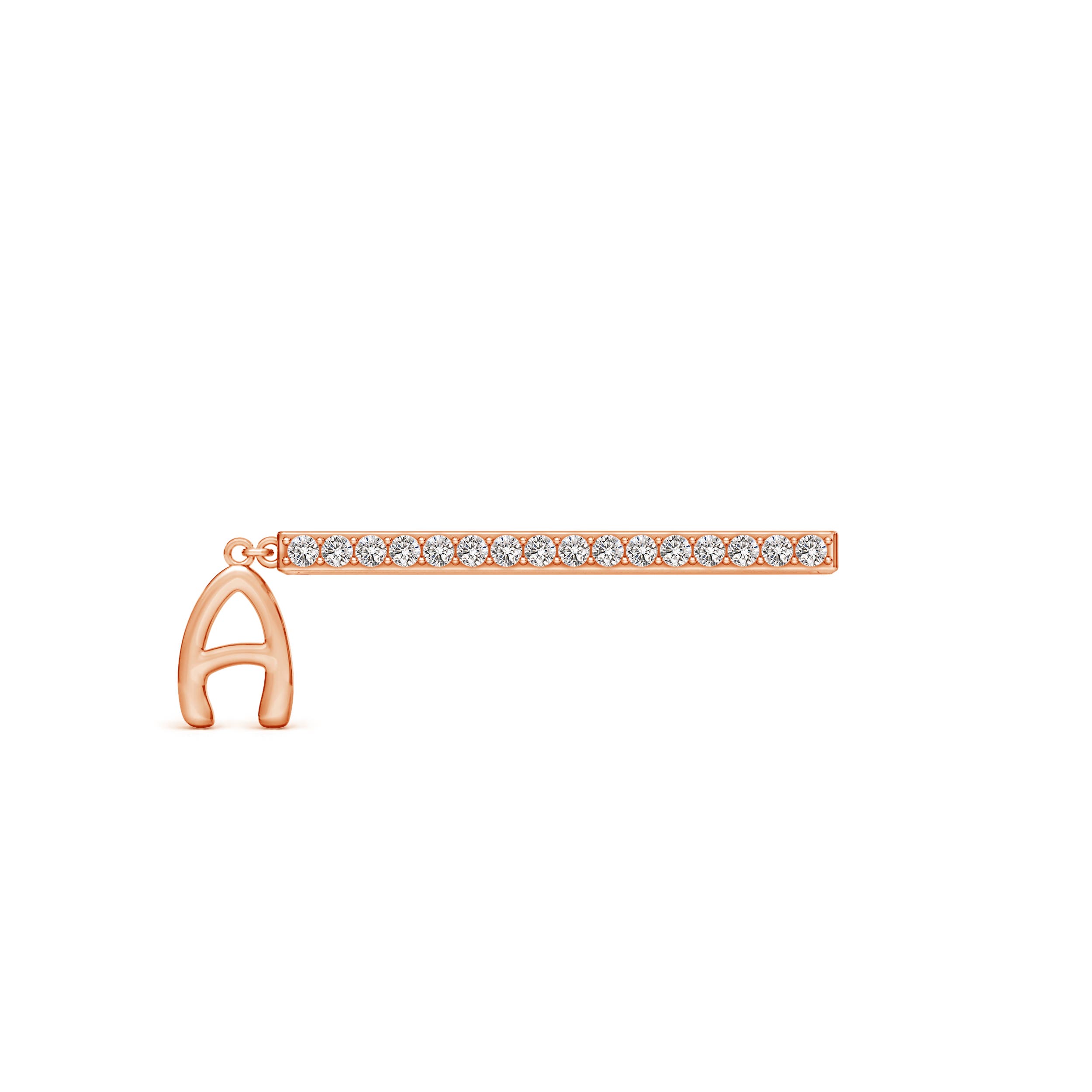 I-J, I1-I2 / 0.13 CT / 14 KT Rose Gold