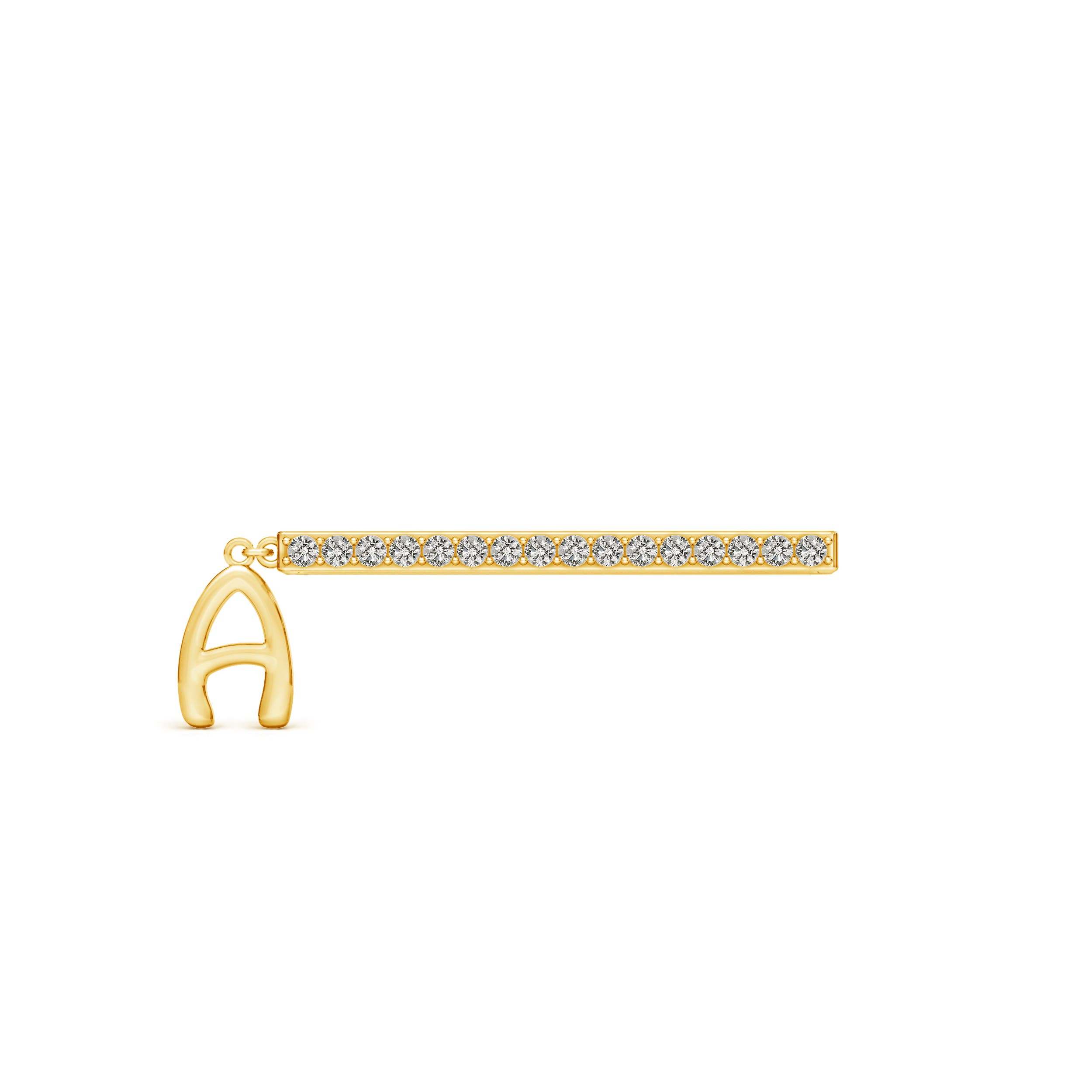 K, I3 / 0.13 CT / 14 KT Yellow Gold