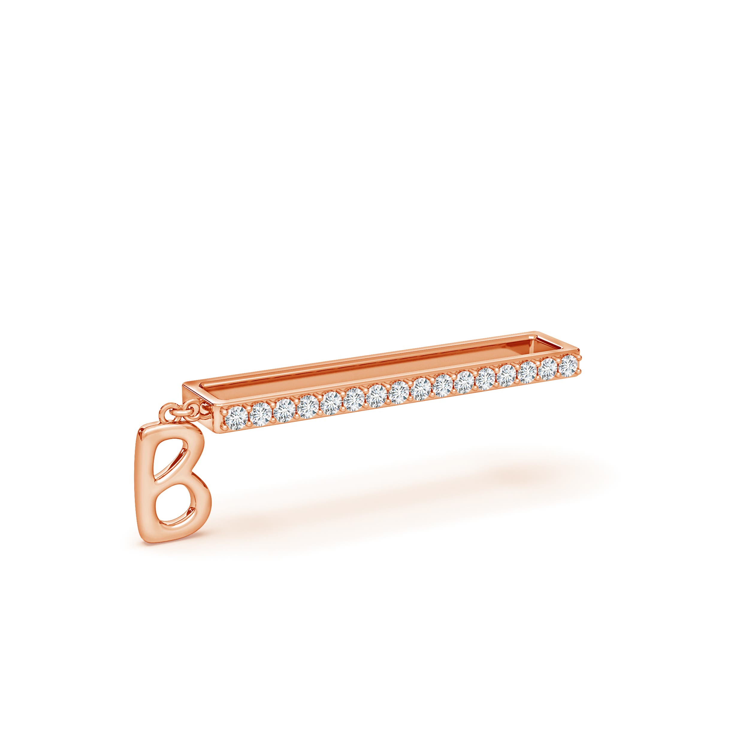 G, VS2 / 0.13 CT / 14 KT Rose Gold