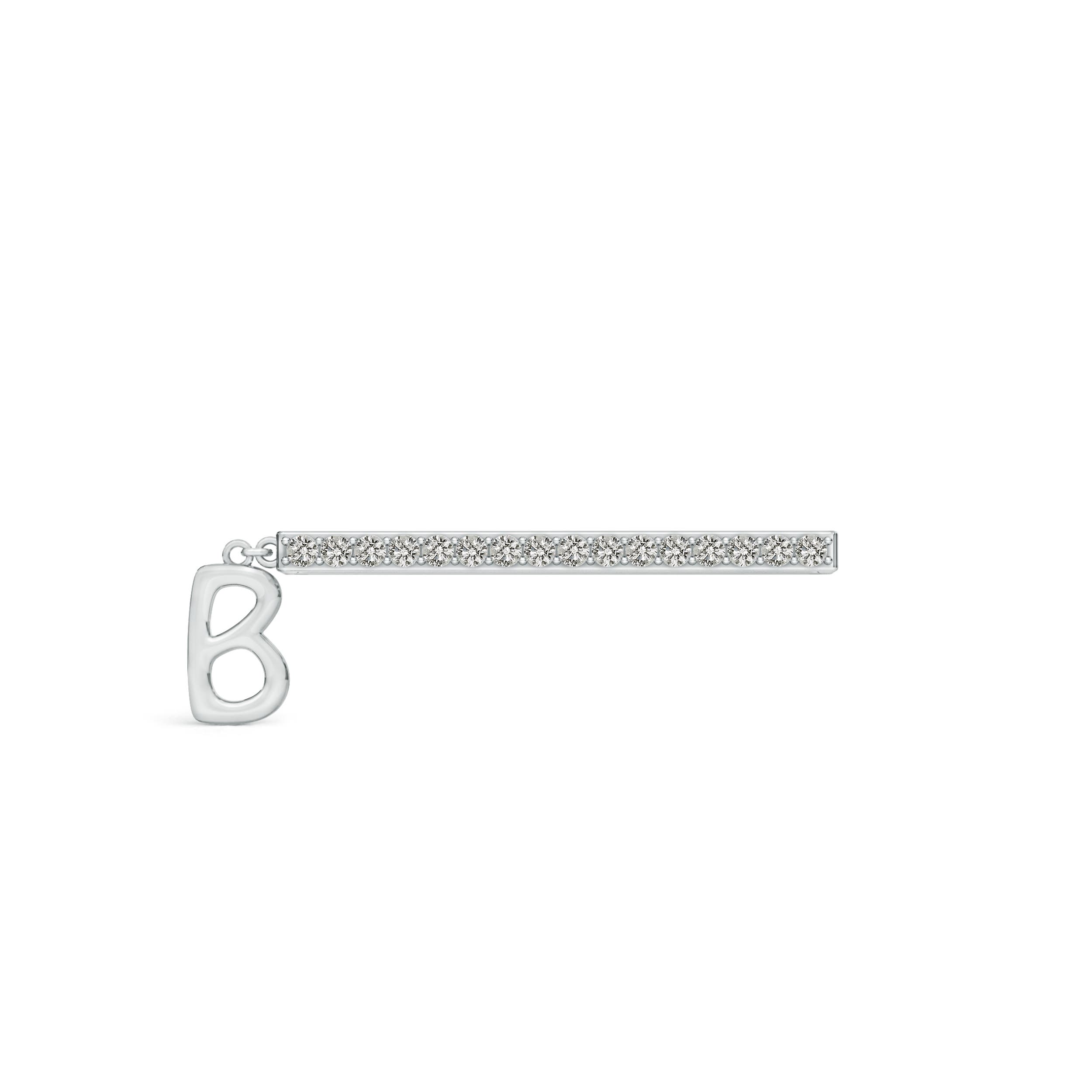 K, I3 / 0.13 CT / 14 KT White Gold