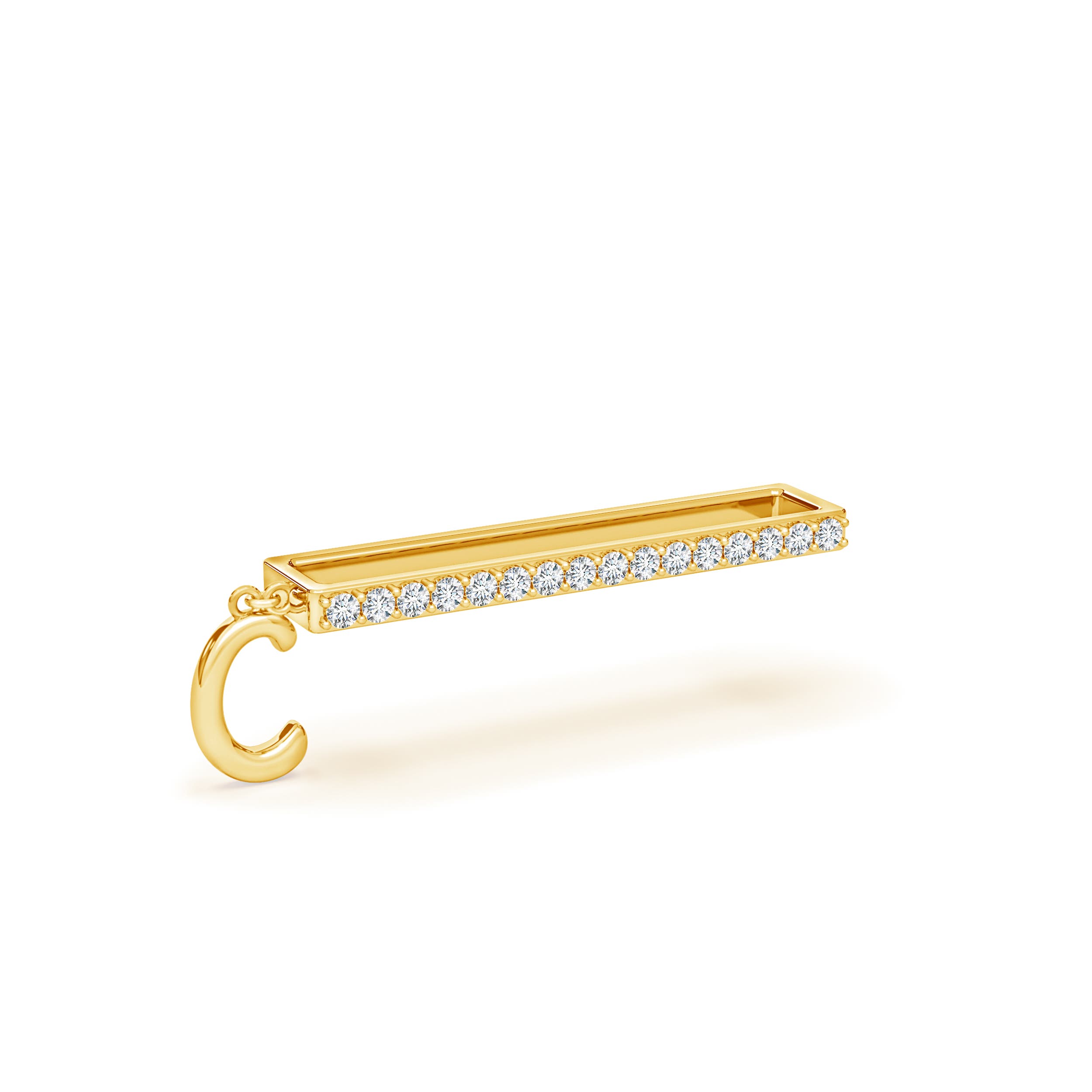 G, VS2 / 0.13 CT / 14 KT Yellow Gold