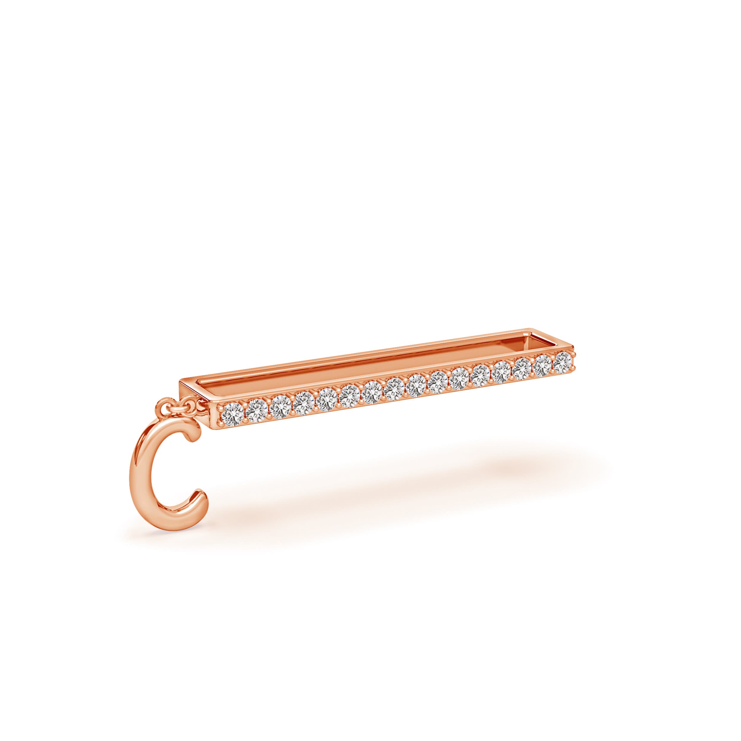 I-J, I1-I2 / 0.13 CT / 14 KT Rose Gold