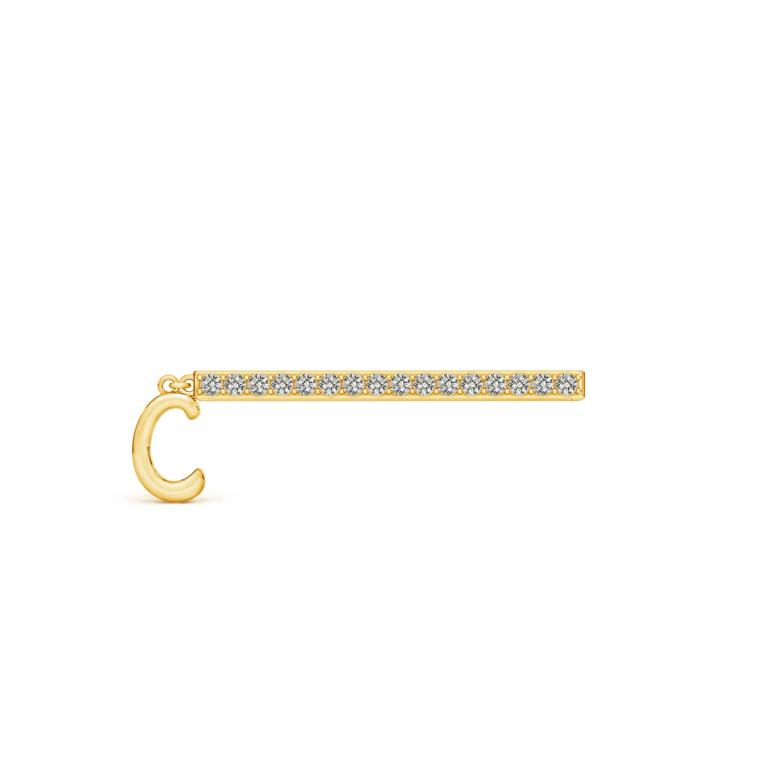 K, I3 / 0.13 CT / 14 KT Yellow Gold