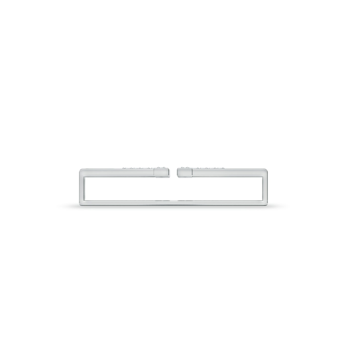 Natural Diamond T-End Open Watch Band