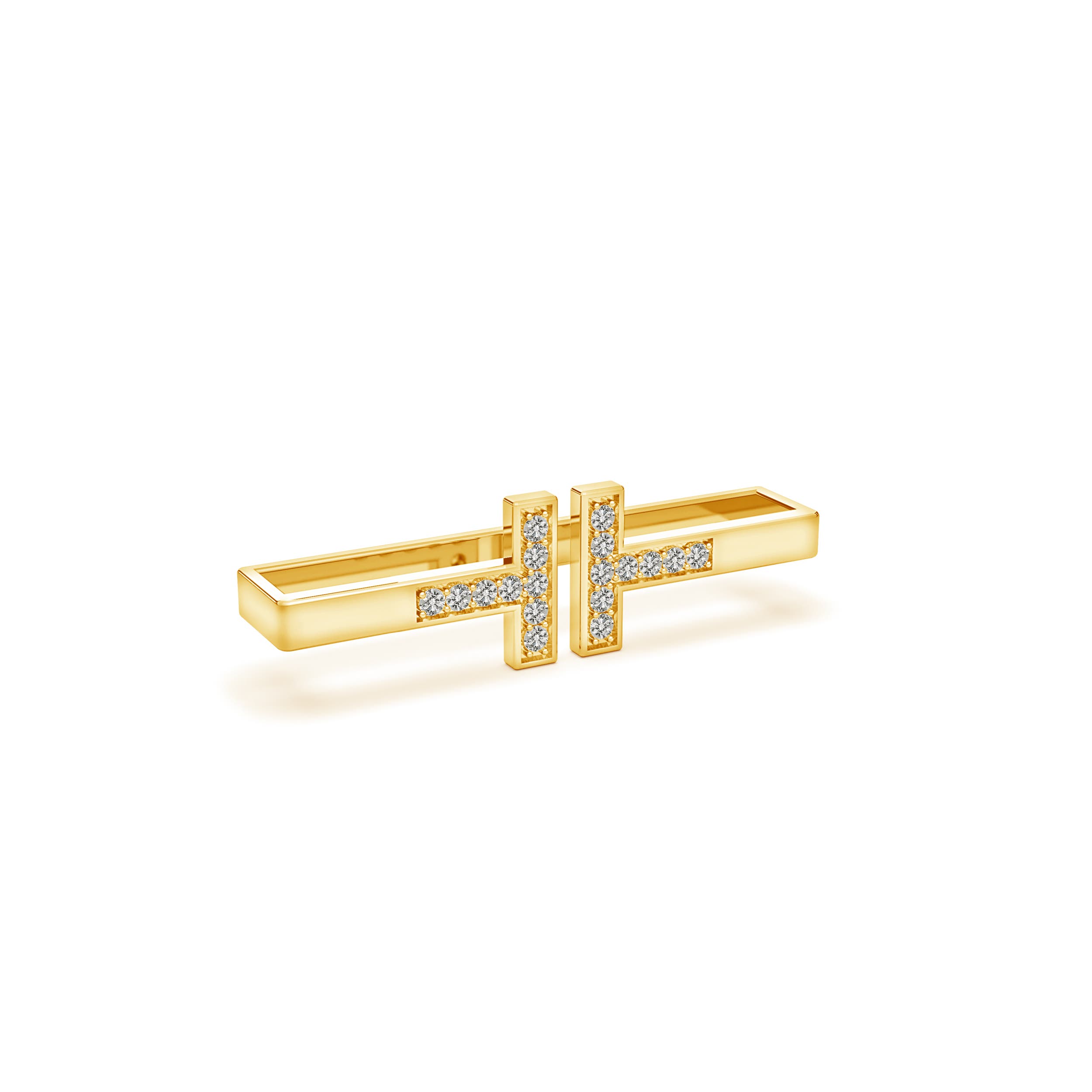 K, I3 / 0.09 CT / 14 KT Yellow Gold