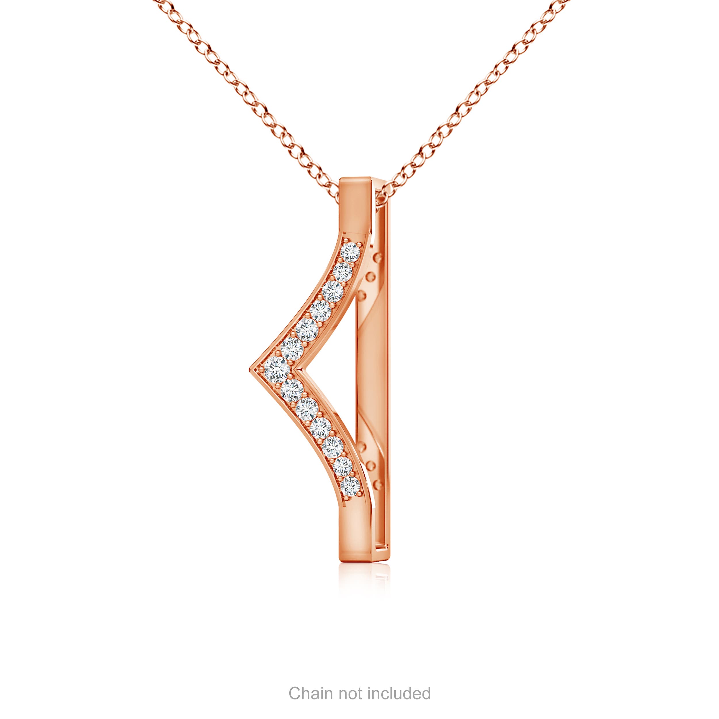 G, VS2 / 0.11 CT / 14 KT Rose Gold