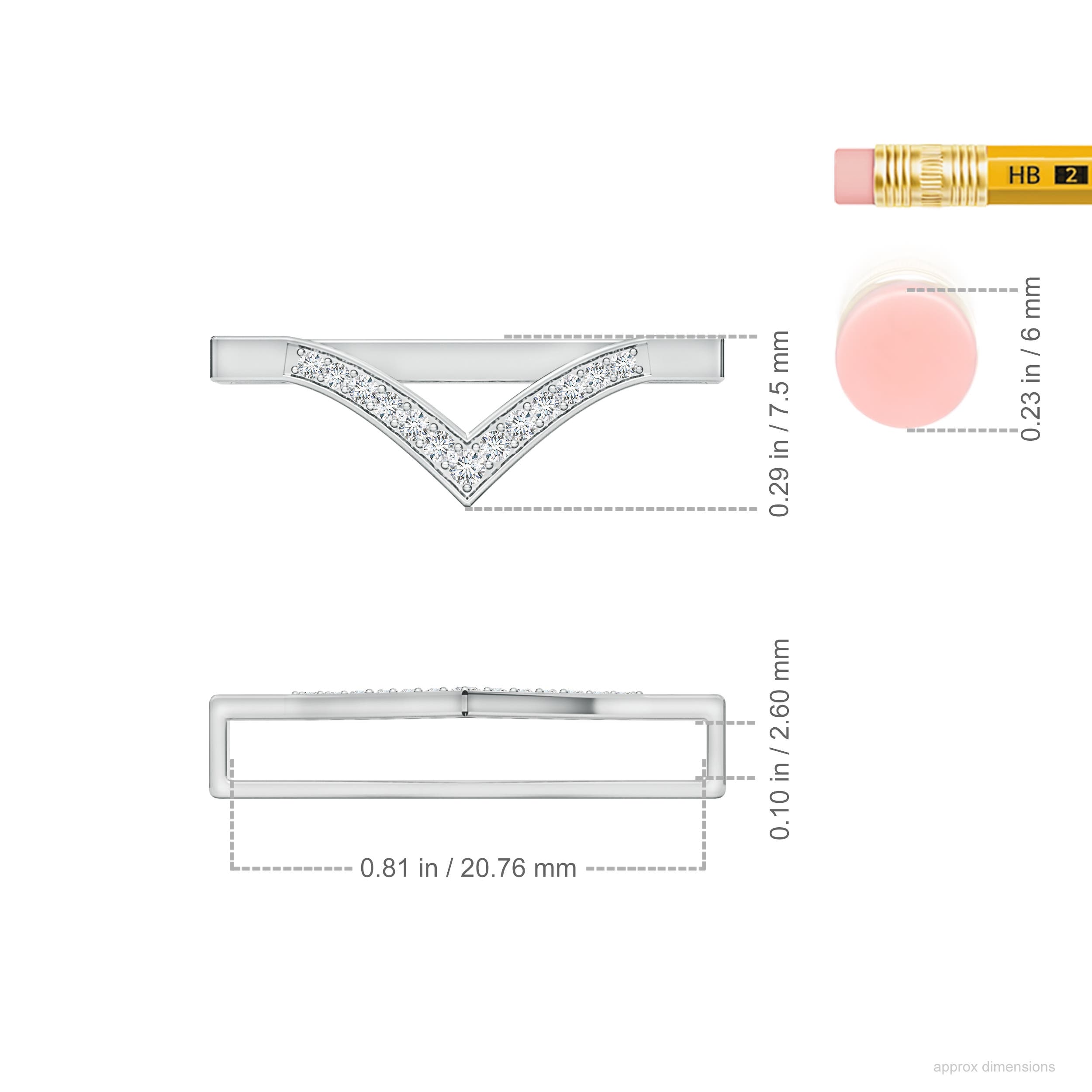 G, VS2 / 0.11 CT / 14 KT White Gold