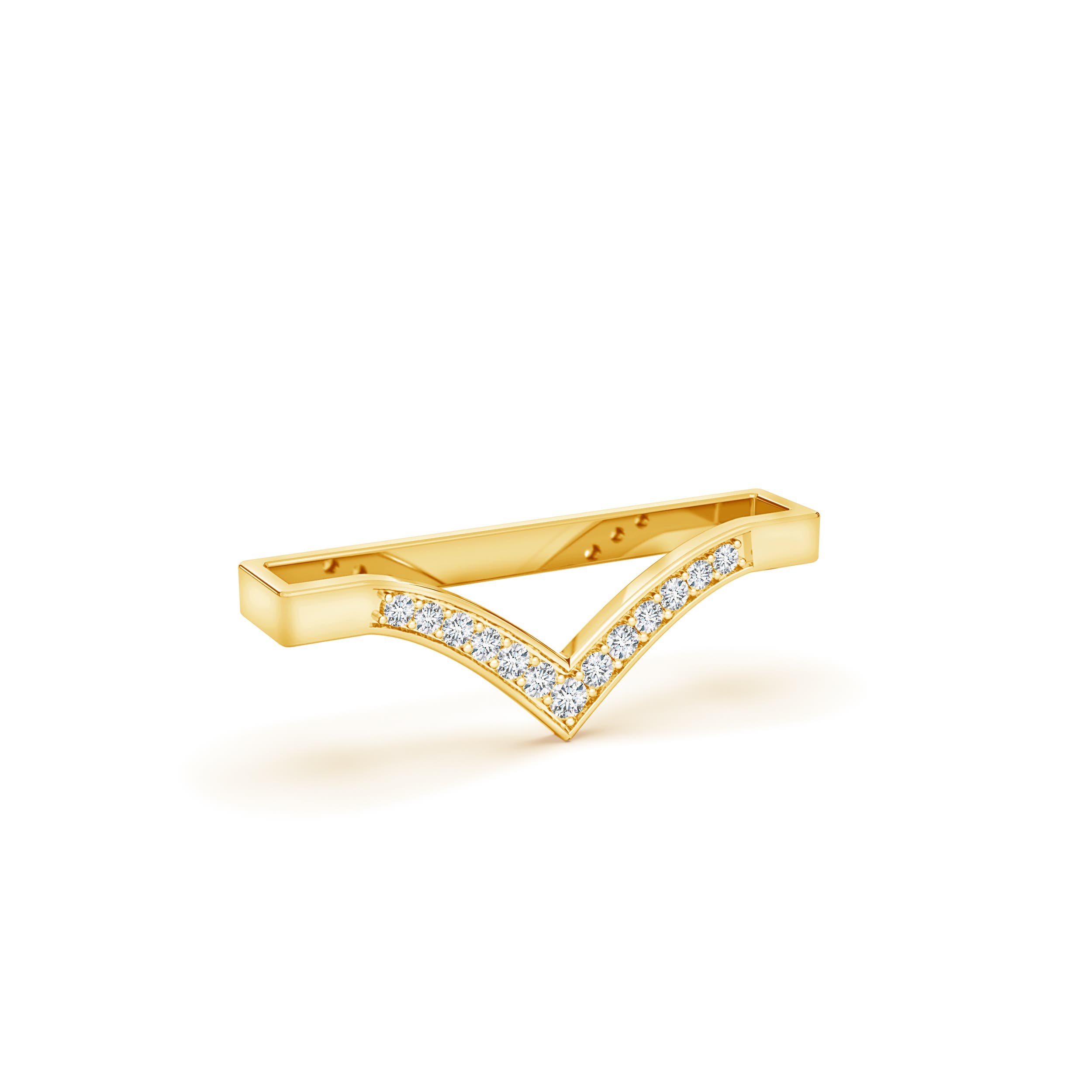 G, VS2 / 0.11 CT / 14 KT Yellow Gold